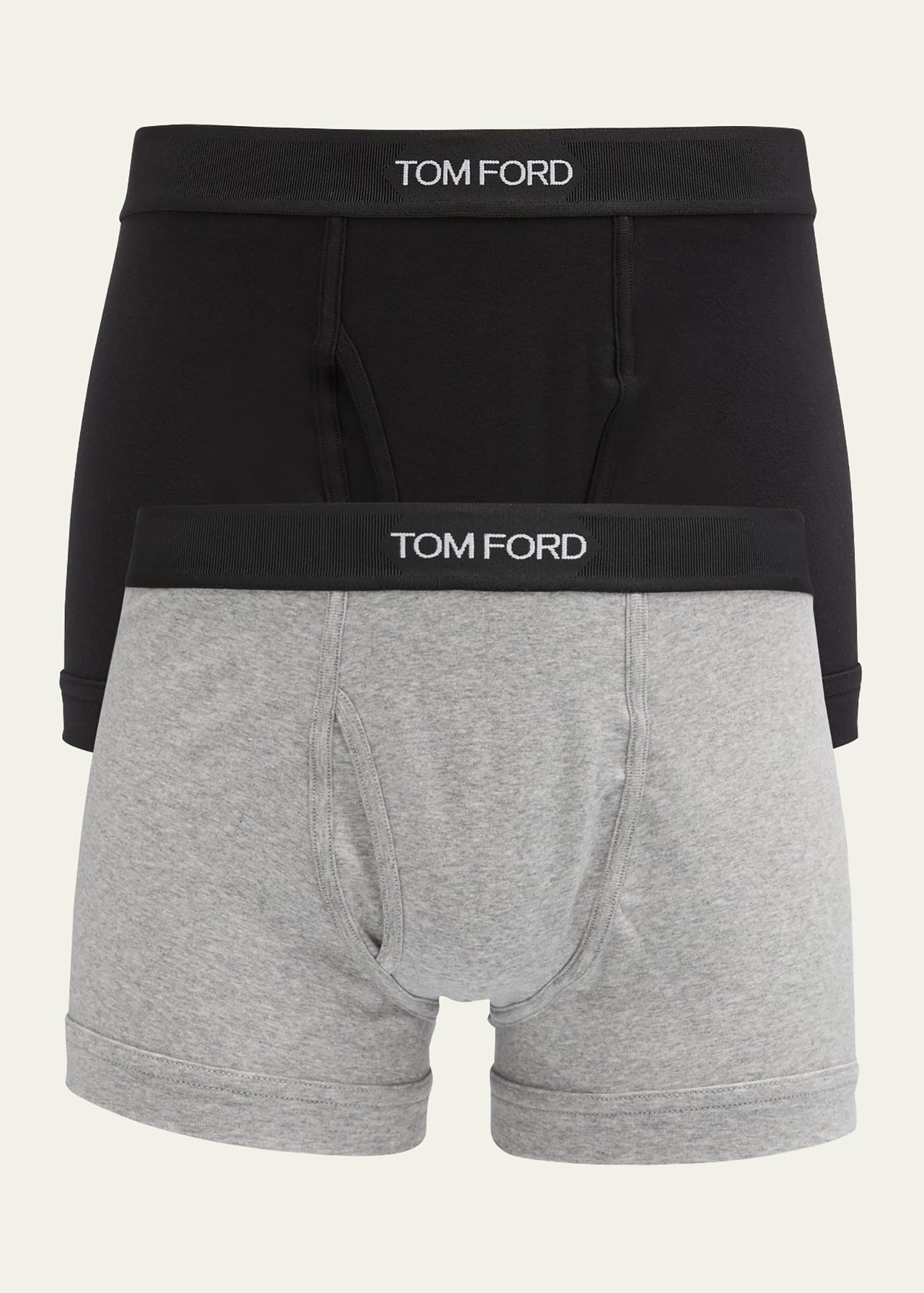 TOM FORD Men's 2-Pack Solid Jersey Boxer Briefs - Bergdorf