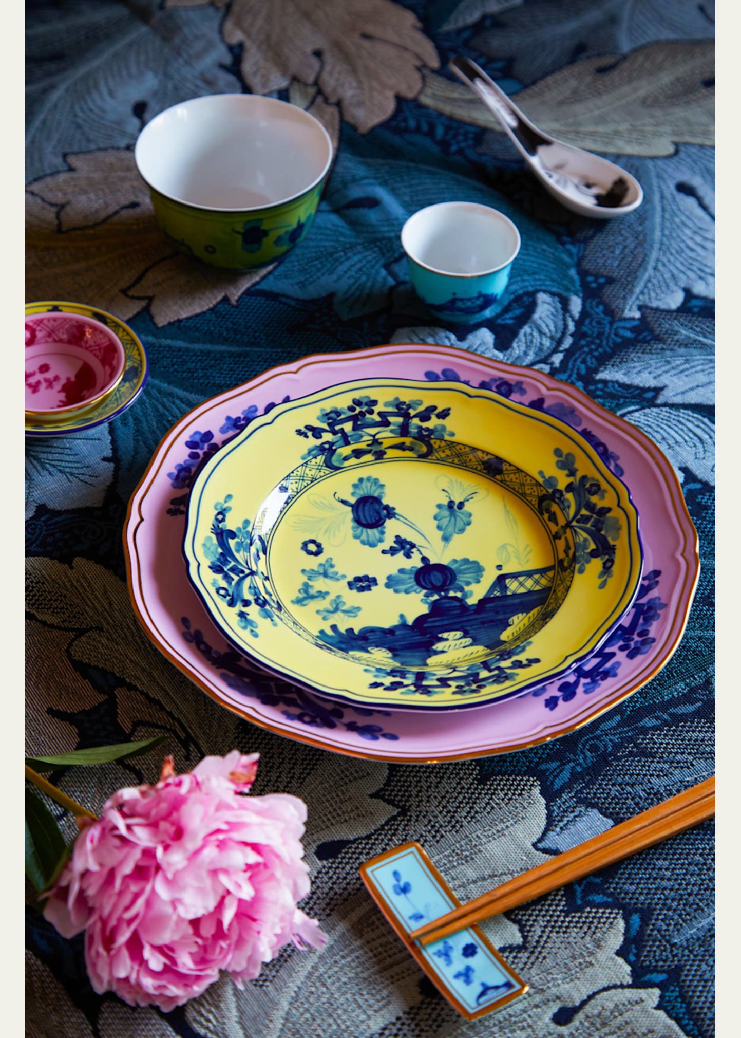GINORI 1735 Oriente Italiano Cereal Bowl, Pervinca - Bergdorf Goodman