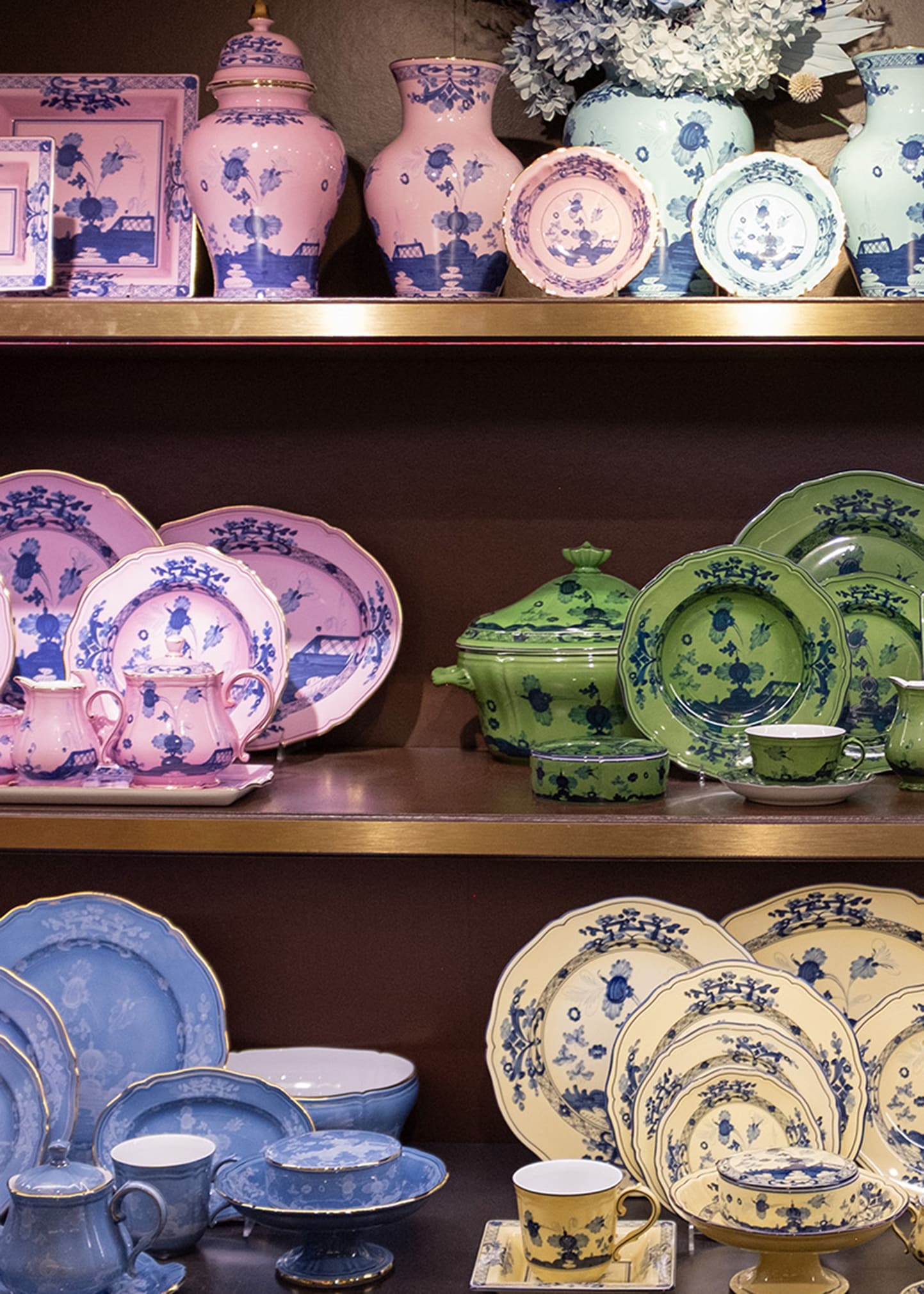 GINORI 1735 Oriente Italiano Bread & Butter Plate, Iris - Bergdorf