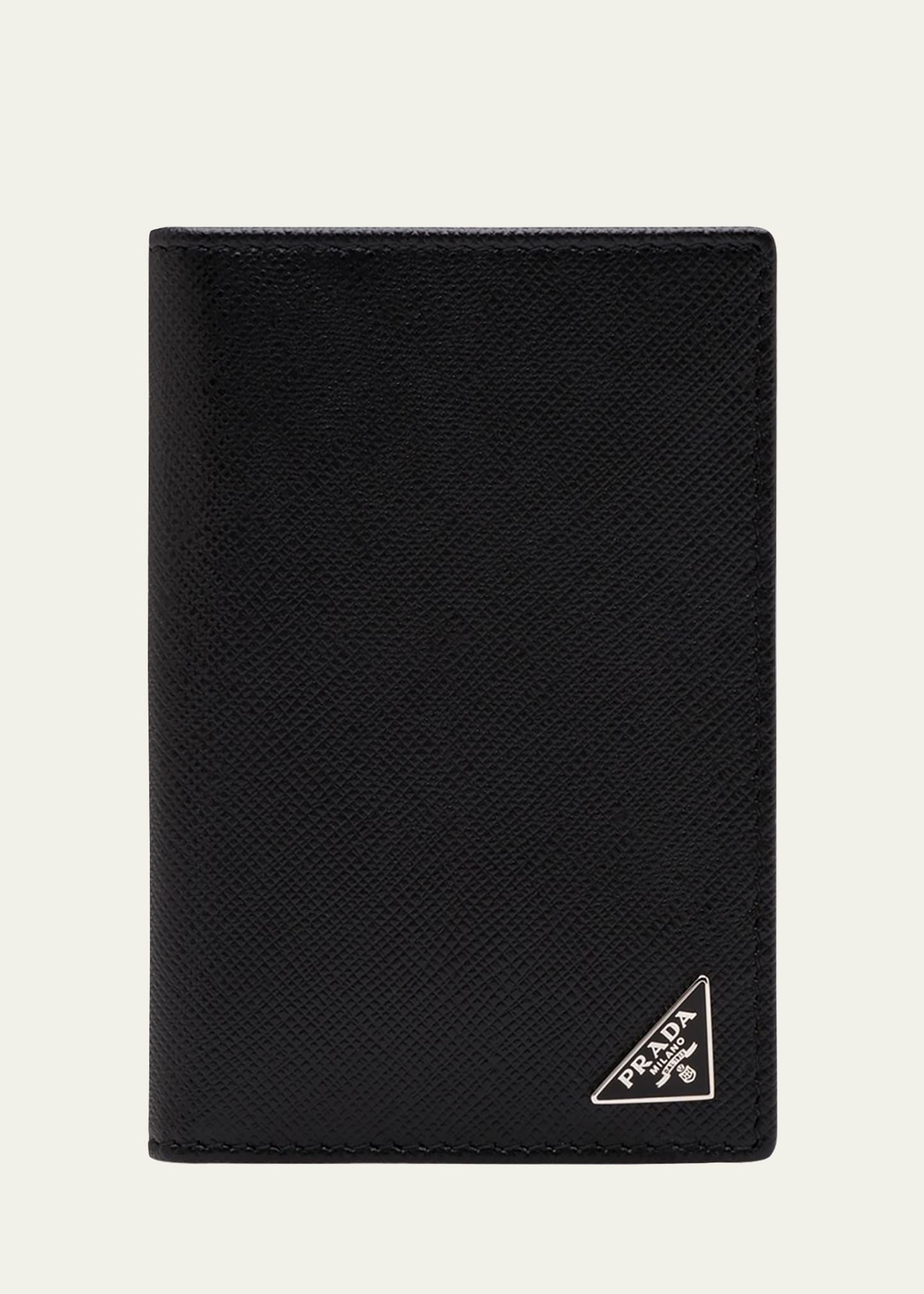 Prada Men's Leather Card Holder