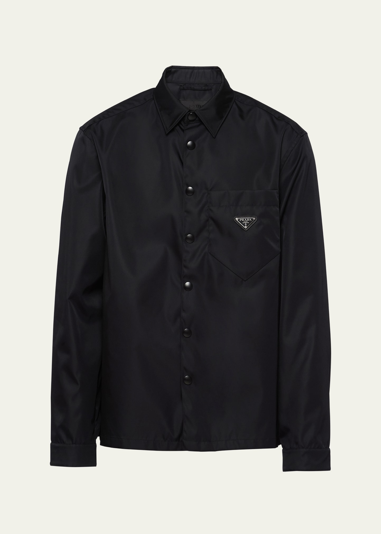Prada Men's Re-Nylon Gabardine Overshirt - Bergdorf Goodman