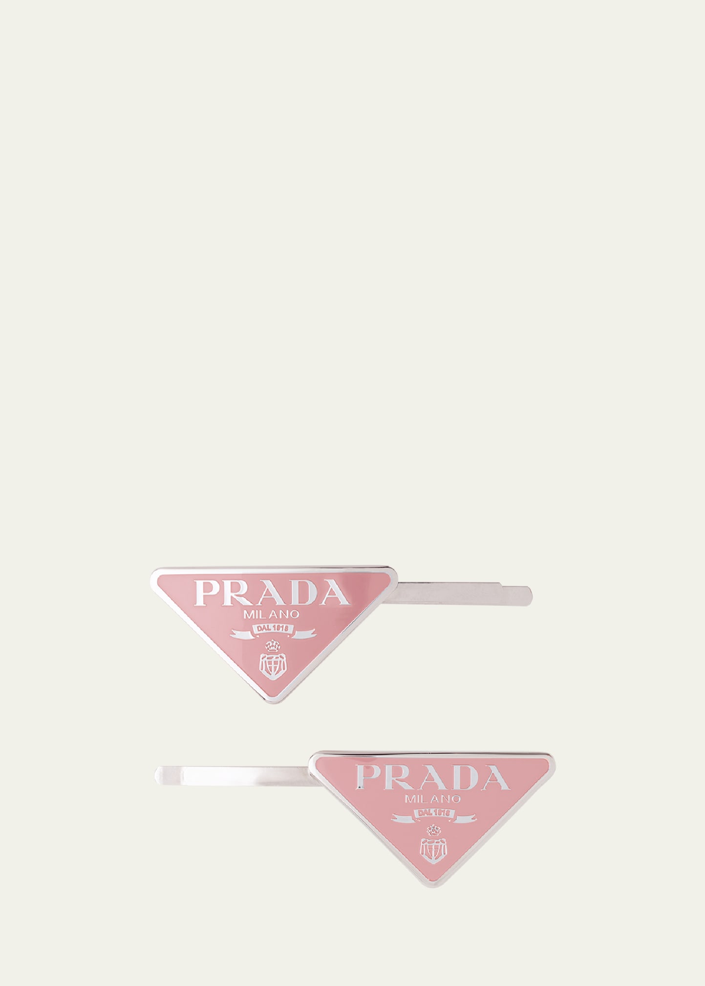 Prada Logo Hair Pins, Set of 2 - Bergdorf Goodman