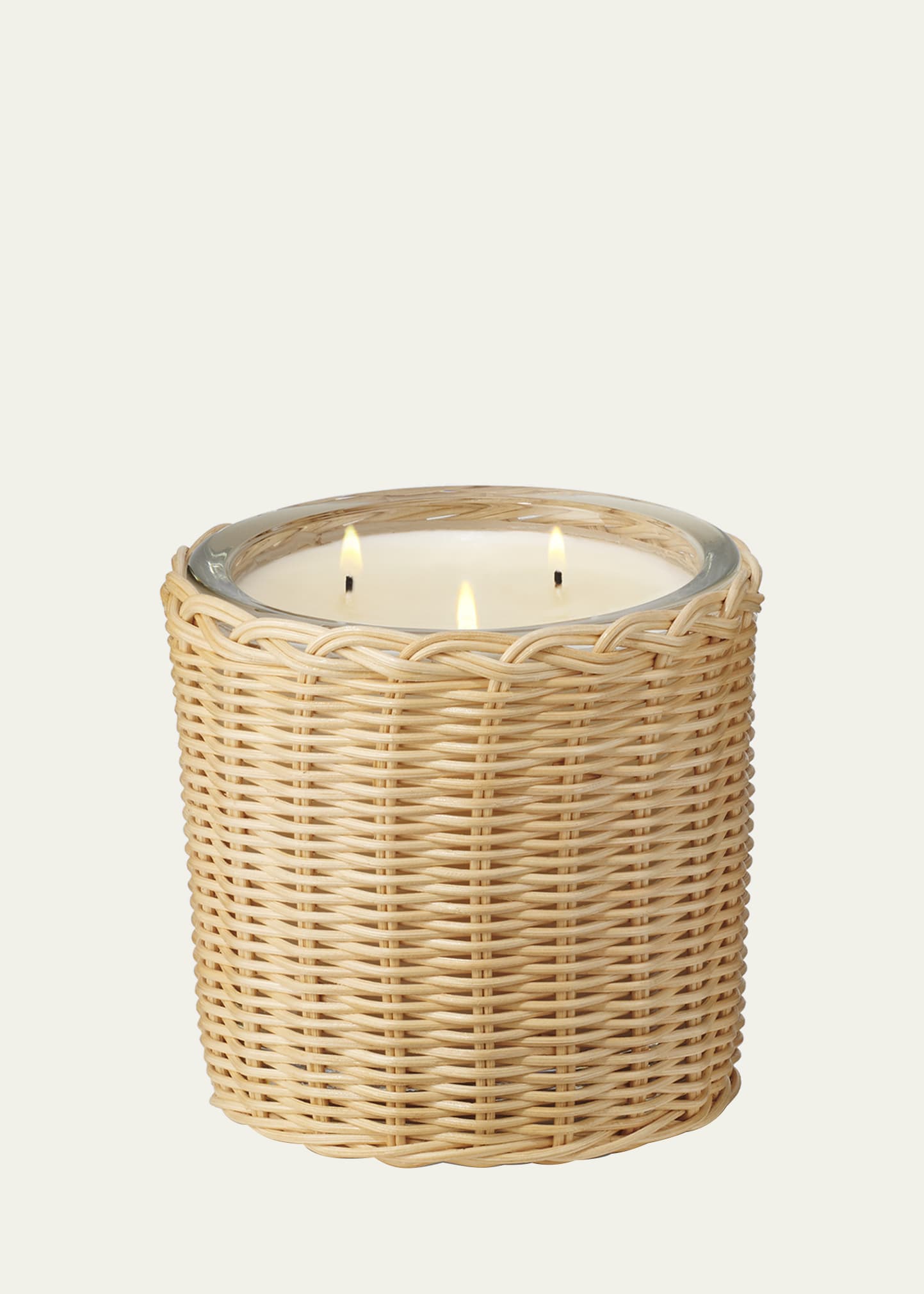 Tulia Uzes Tuberose Wicker Candle