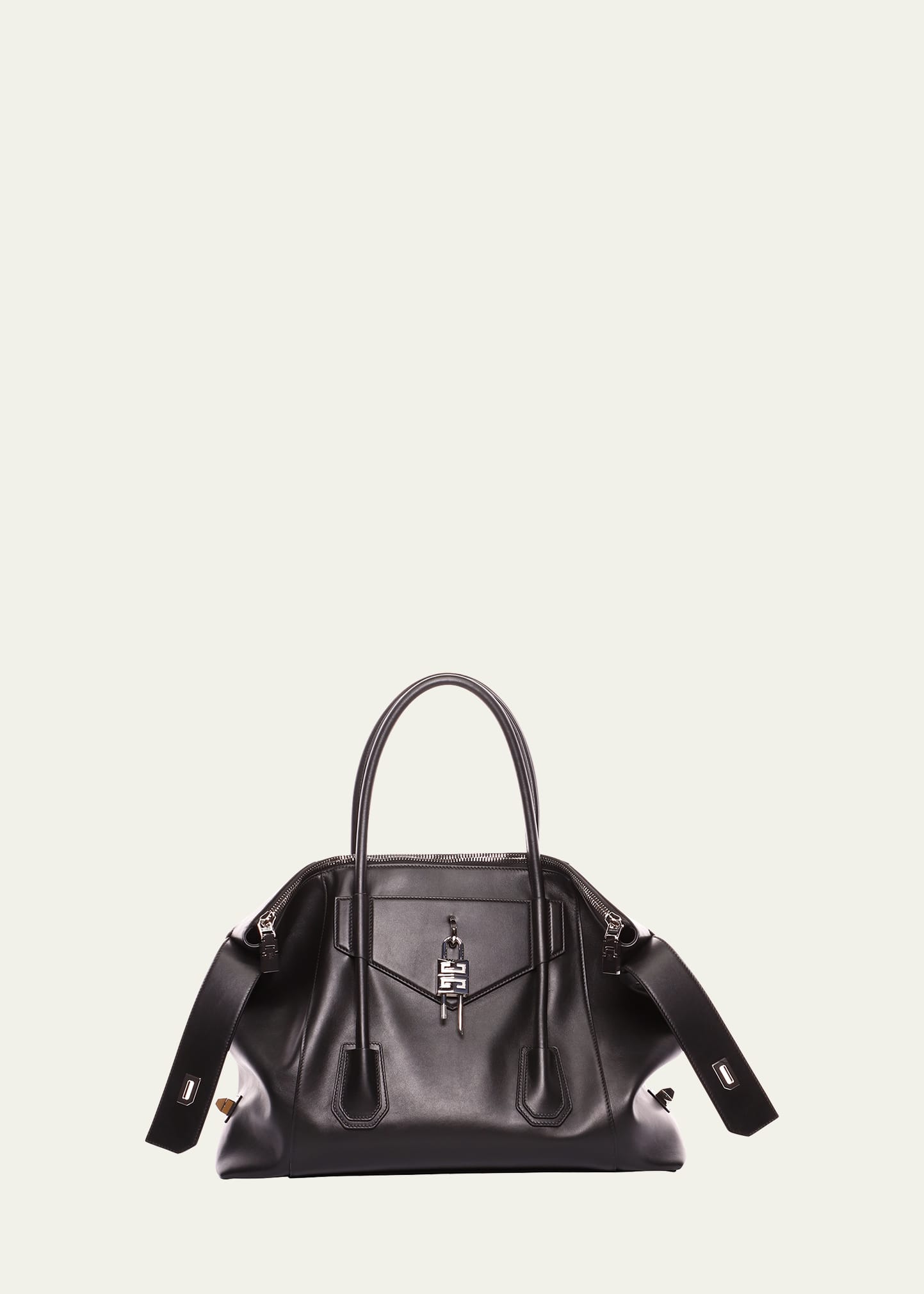 Buy Givenchy Medium Antigona Lock Soft Bag - Cloud Grey At 43% Off