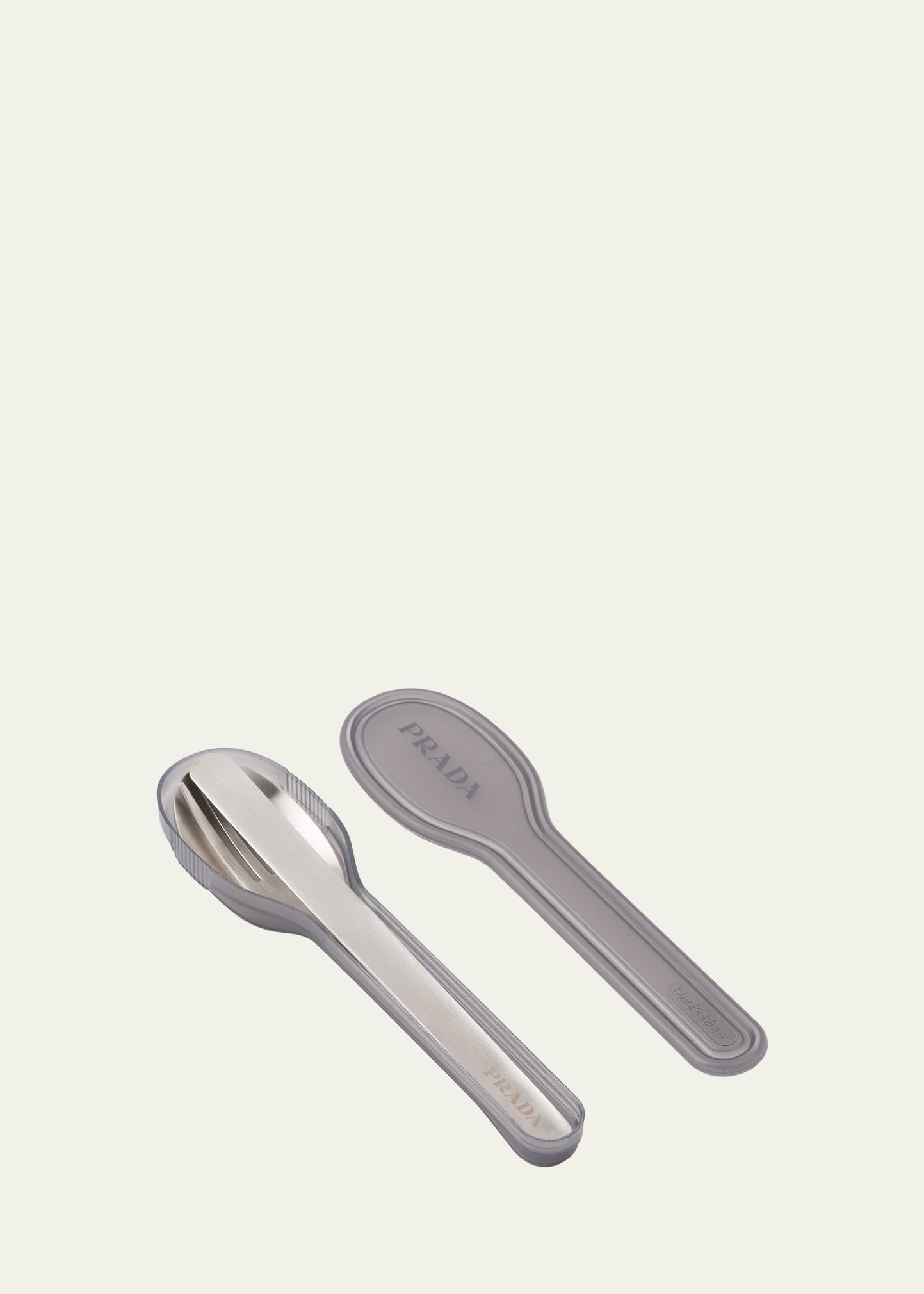 black+blum PRADAスチールサンドイッチボックス スプーンセット prada-black-bum-lunch-box-