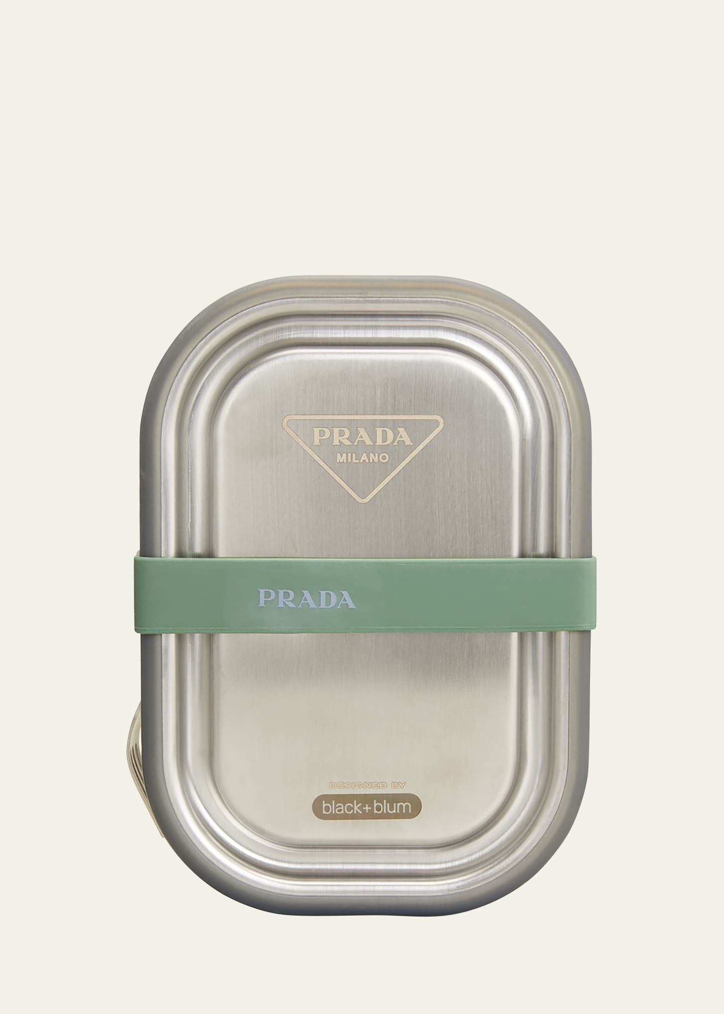 Prada × Black+Blum Collaboration Stainless Steel Sandwich Lunch Box