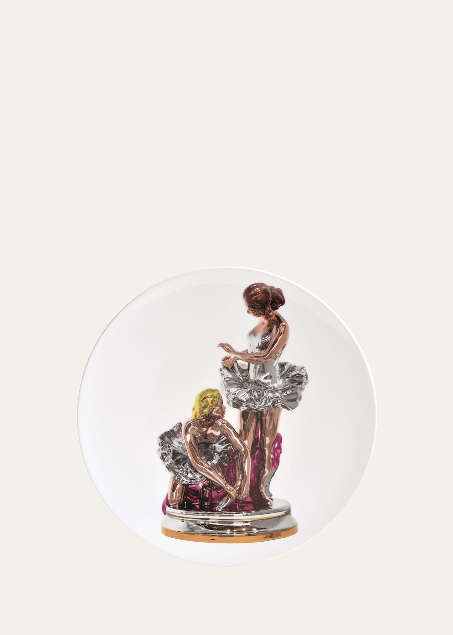 Jeff Koons X Bernardaud Ballerina Commemorative Plate Bergdorf