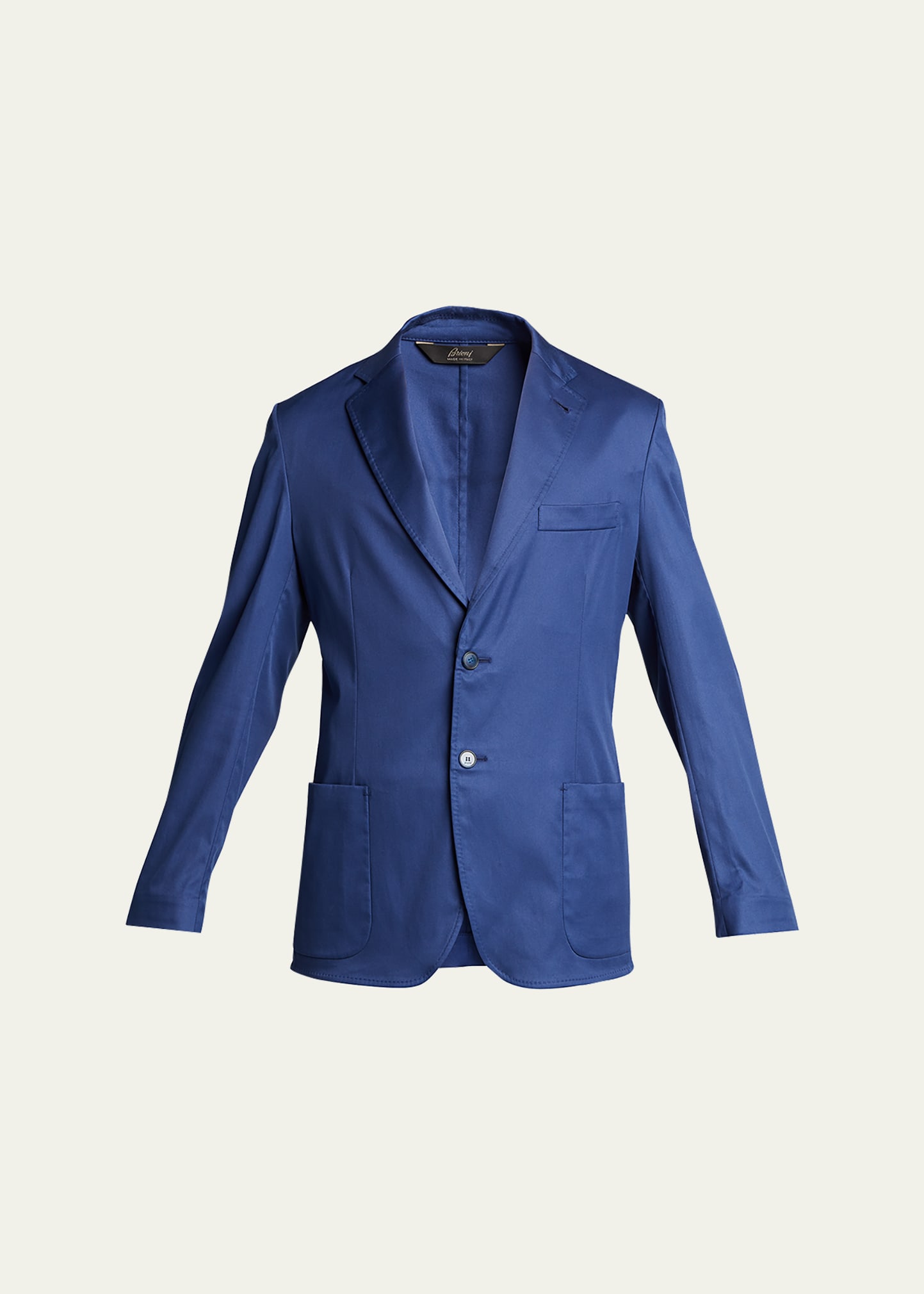 Brioni ダークブルー テーラードジャケット Brioni Men's Sea Island Sport Jacket - Bergdorf Goodman