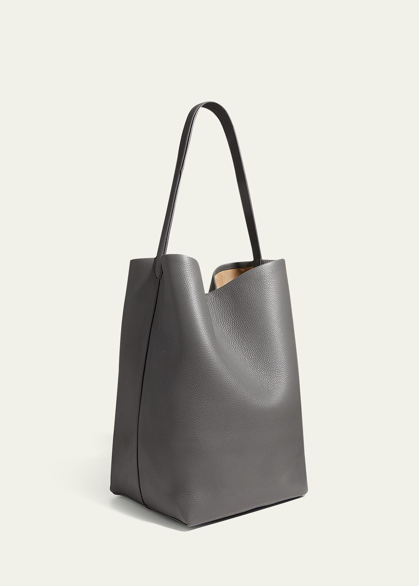 THE ROW N/S Park Tote Large in Lux Grained Calfksin