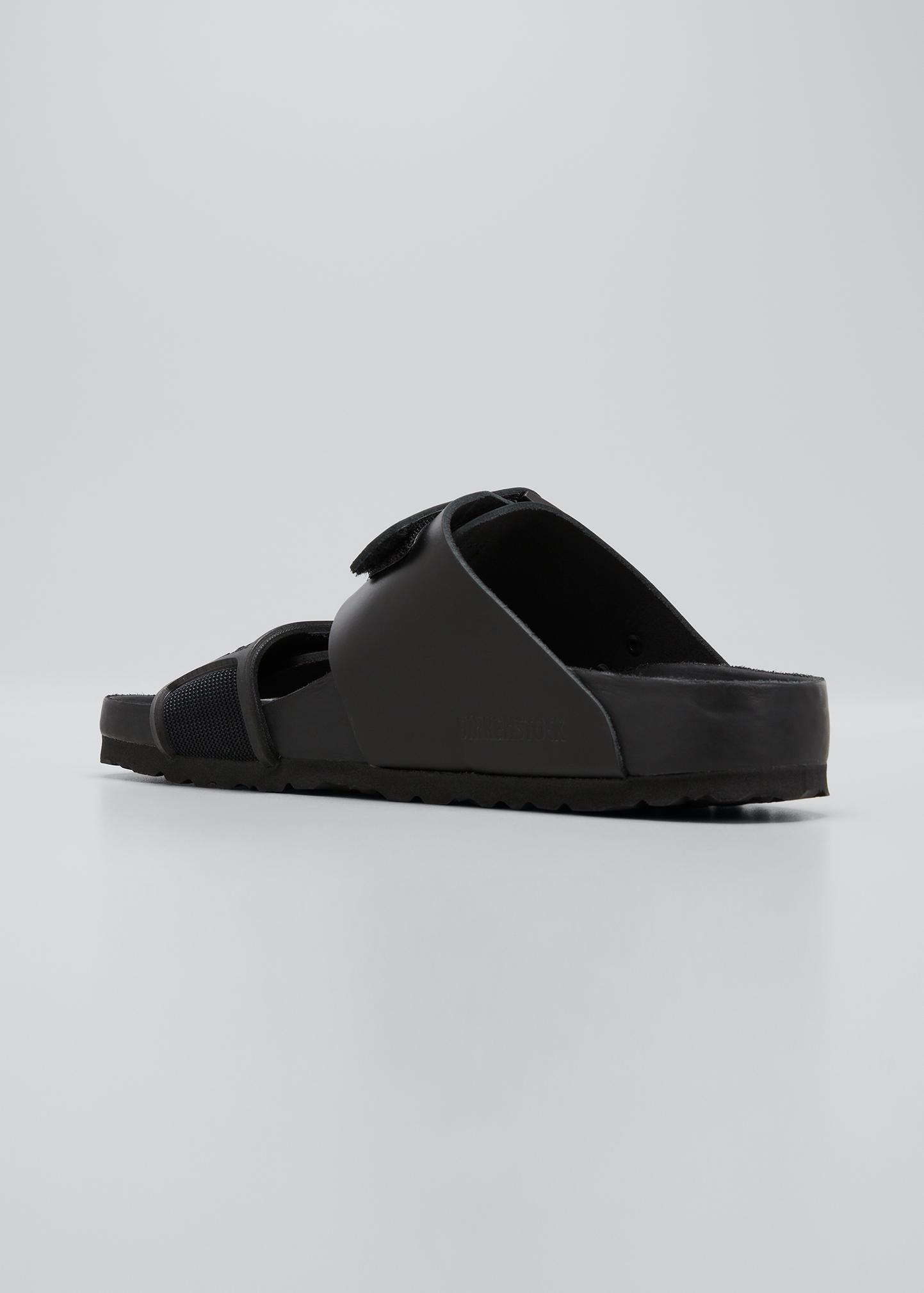 ? Birkenstock men’s rotterdam slides sandals- 43 Birkenstock Rotterdam Moto Boot sandals - Black|1020031BLACK main image 3