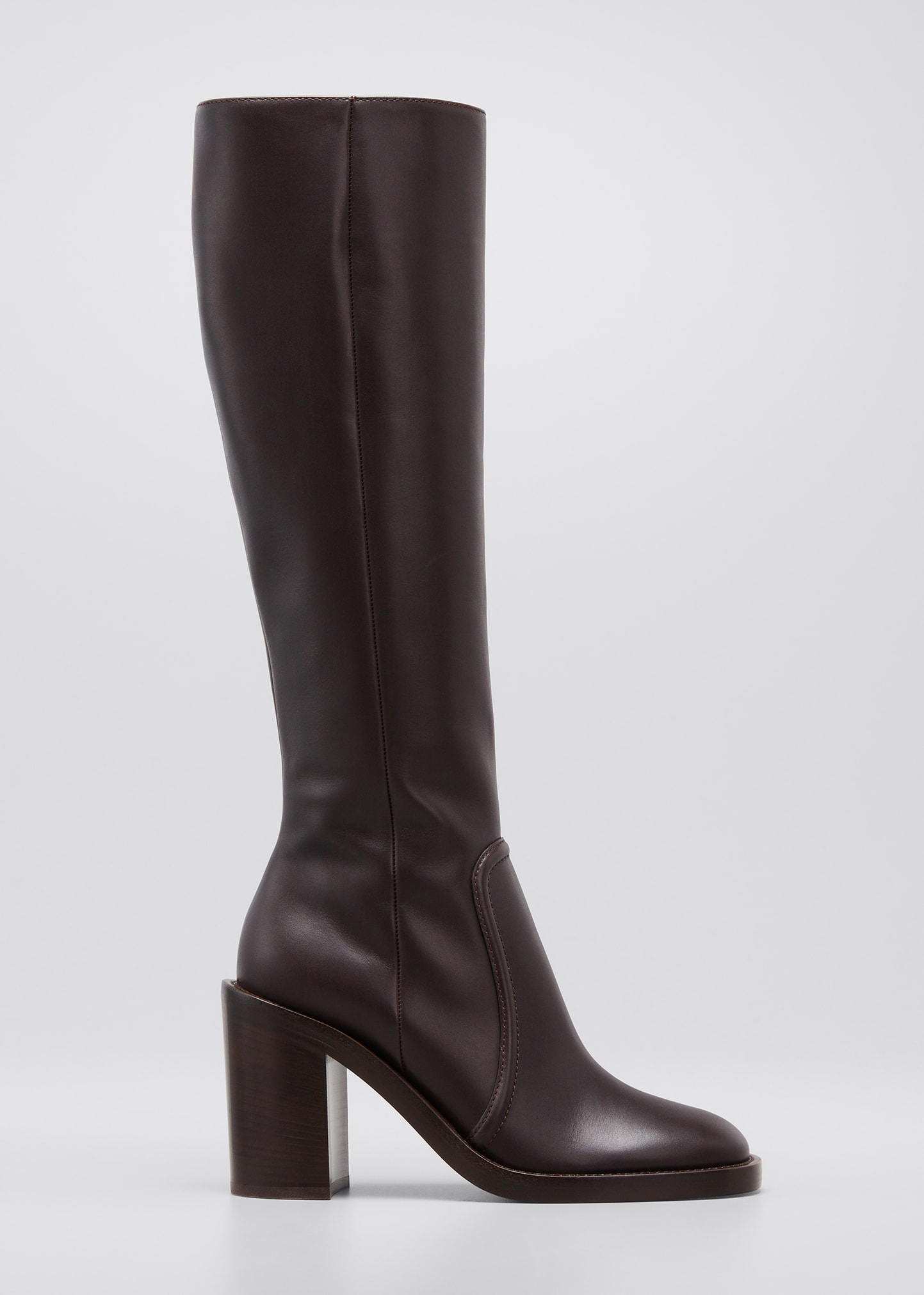 Smooth Leather Boot