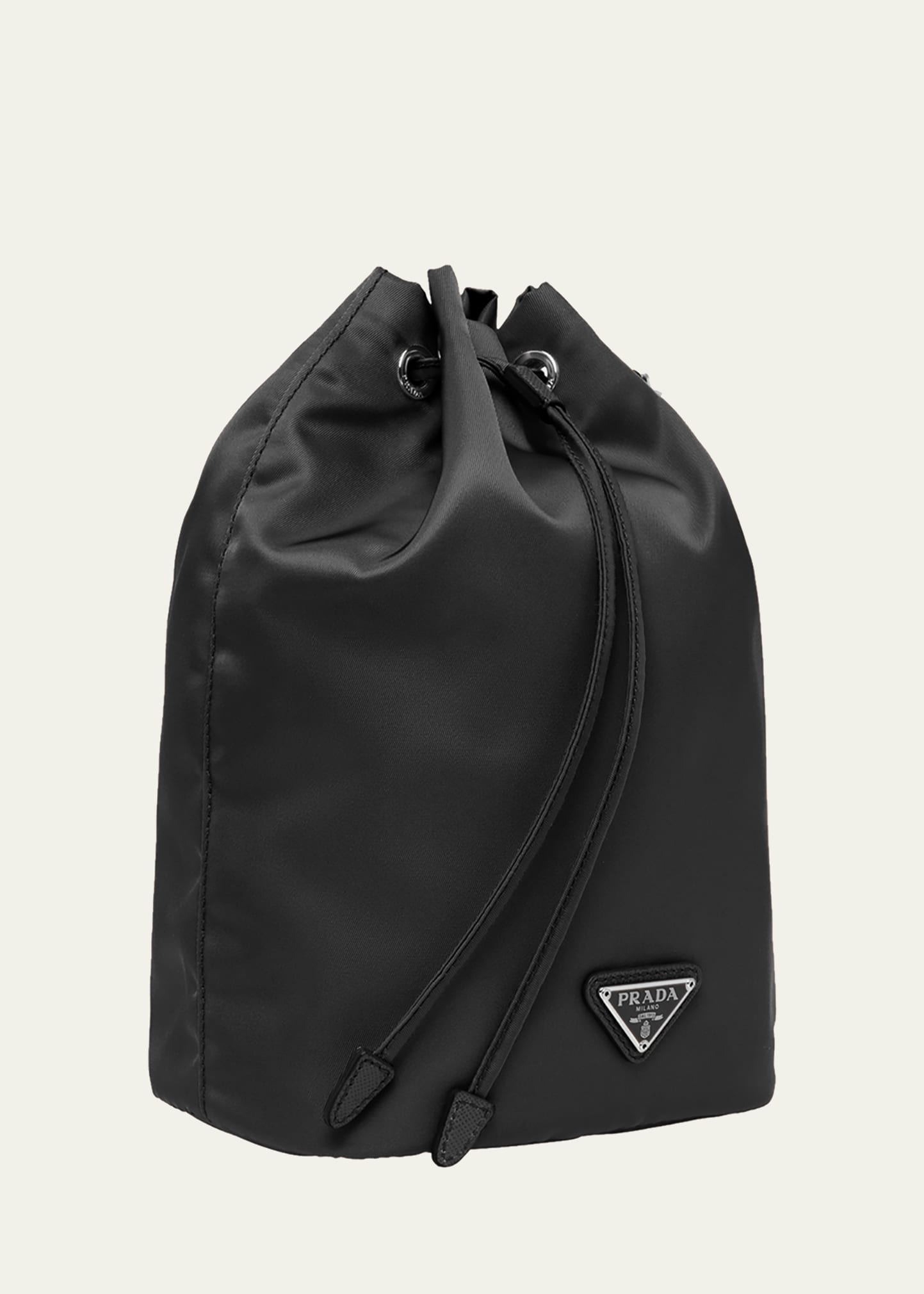 Prada Nylon Drawstring Pouch Wristlet - Bergdorf Goodman