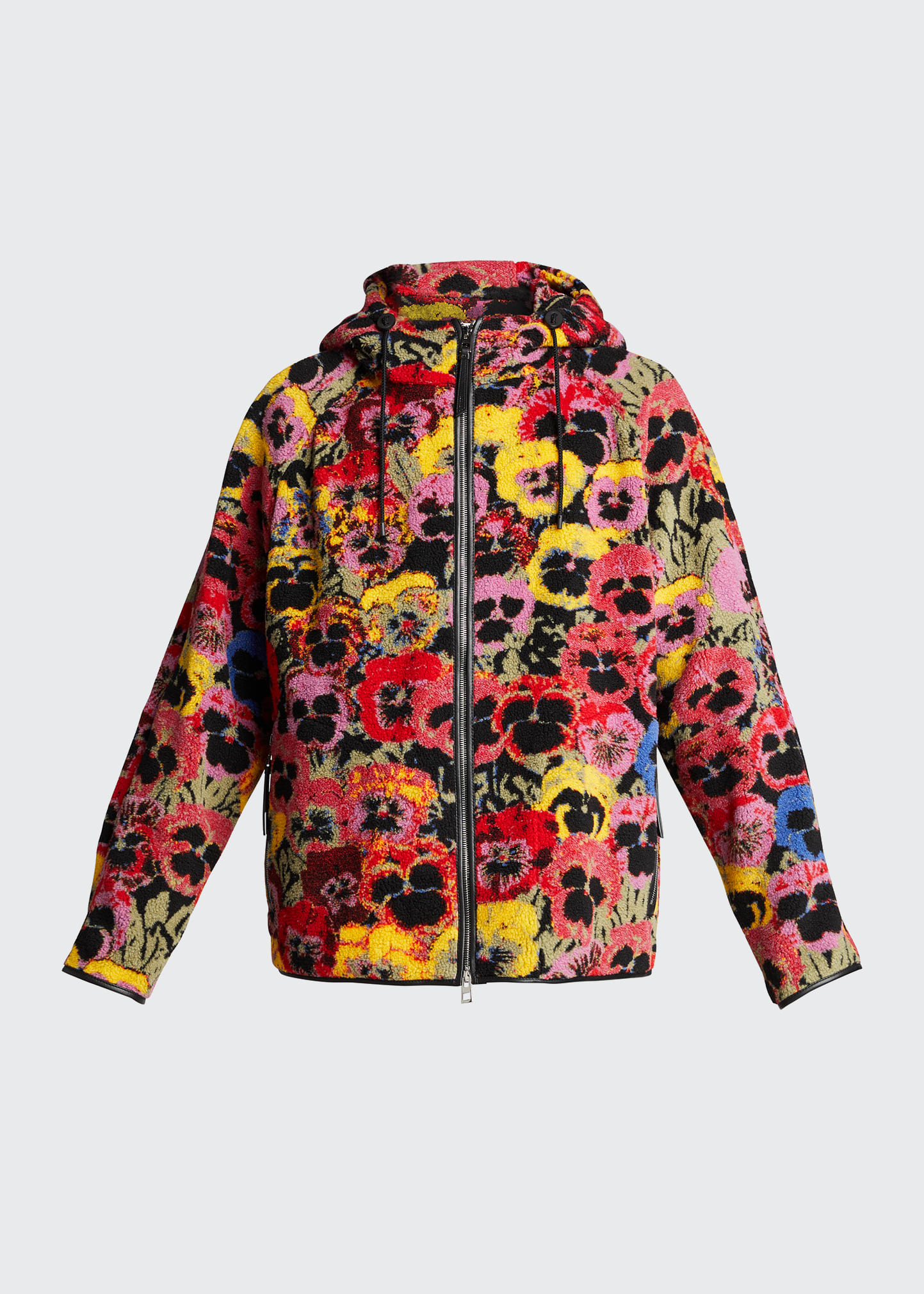 Loewe Men's Fleece Pansies Jacket - Bergdorf Goodman