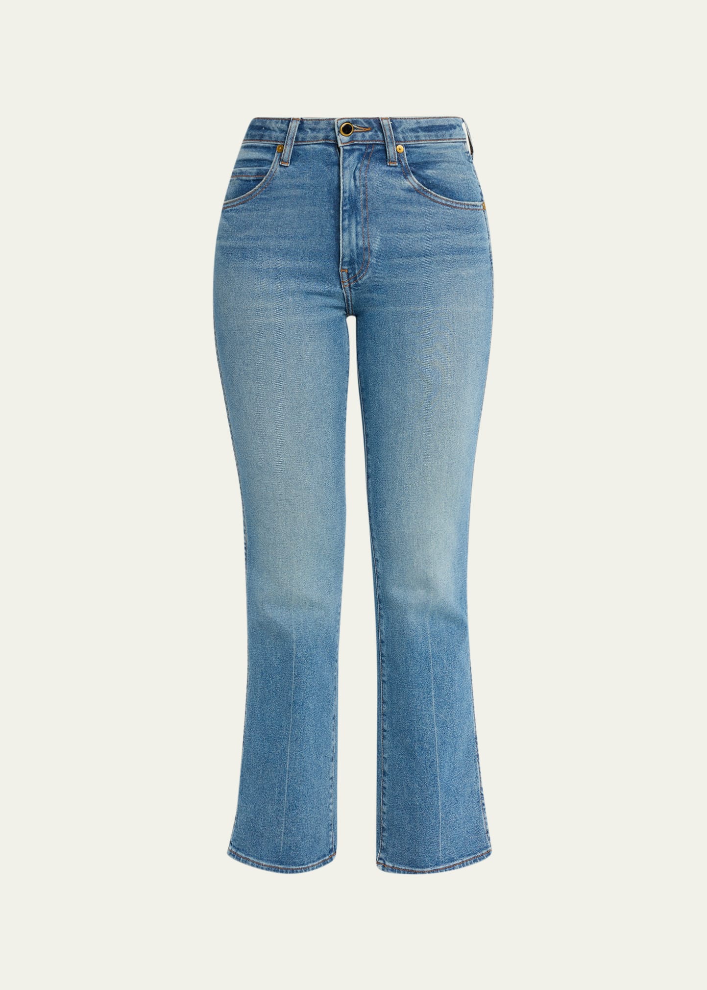 Khaite Vivian Boot-Cut Flare Jeans