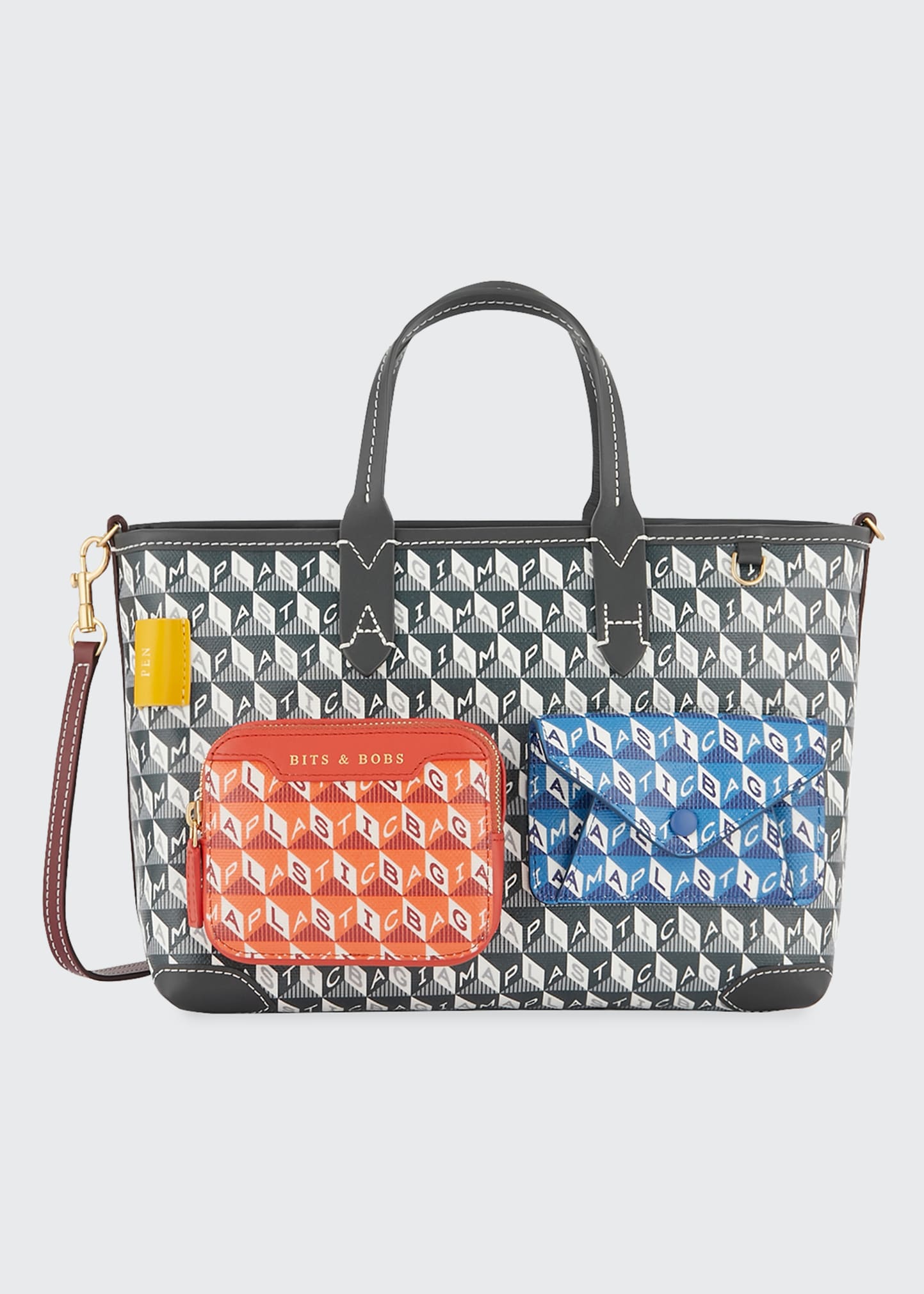 Anya Hindmarch Mini Dairy Milk Sequins Tote Bag Bergdorf Goodman