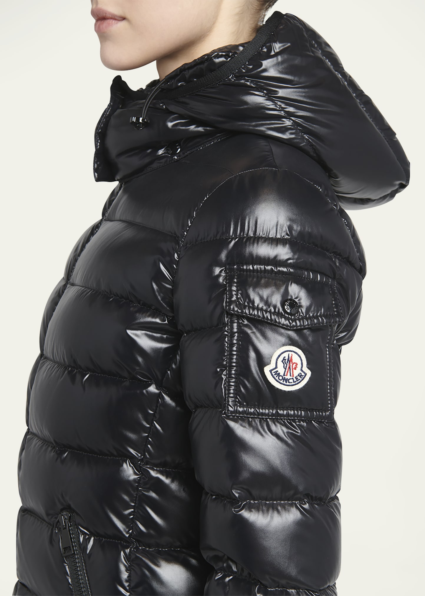 Moncler Bady Hooded Short Down Jacket - Bergdorf Goodman