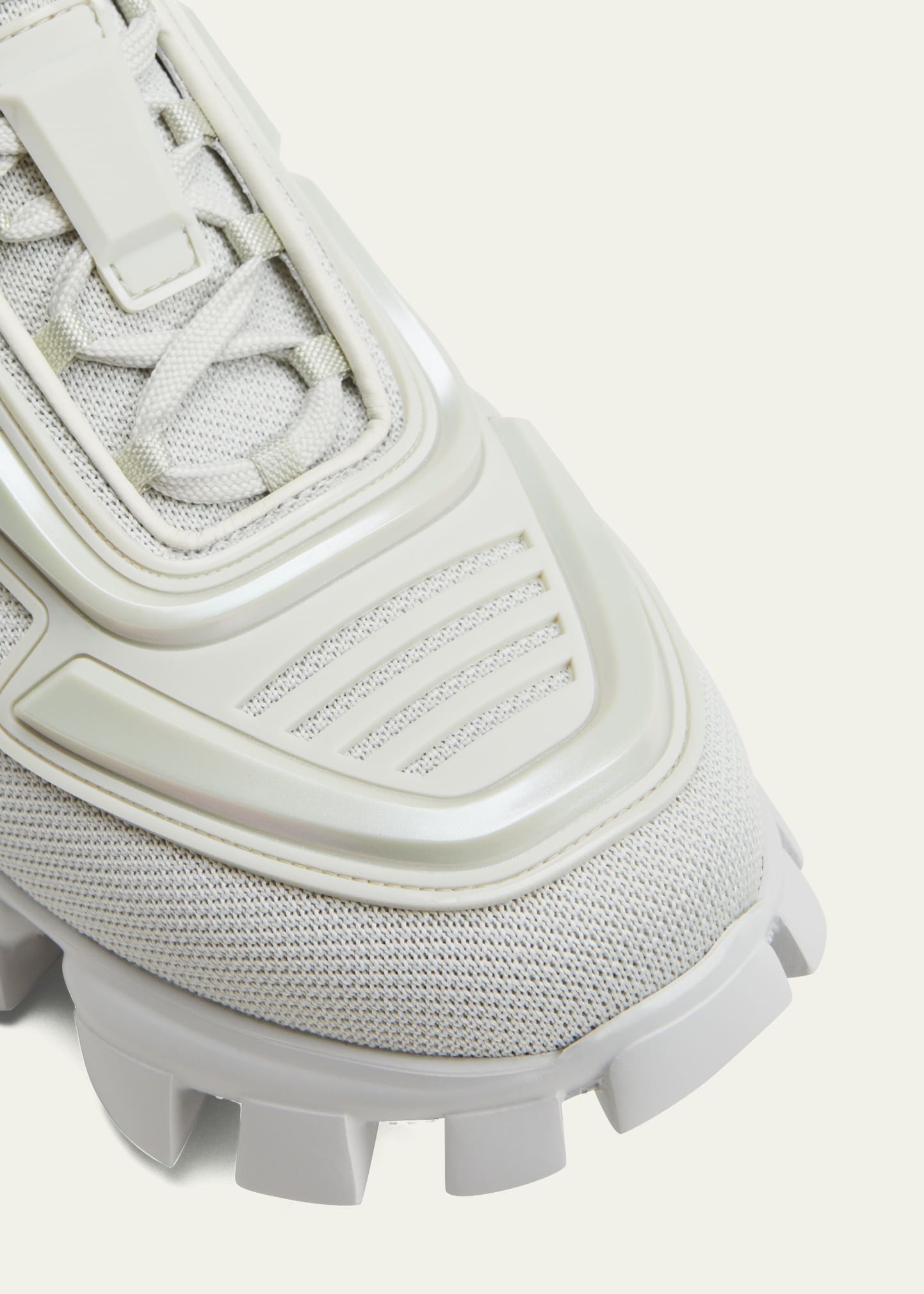 Prada Men's Cloudbust Thunder Metallic Chunky Sneakers - Bergdorf