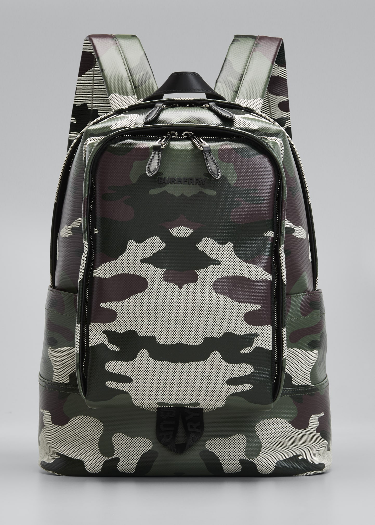 Burberry Men s Large Jack Canvas Camo Backpack Bergdorf Goodman