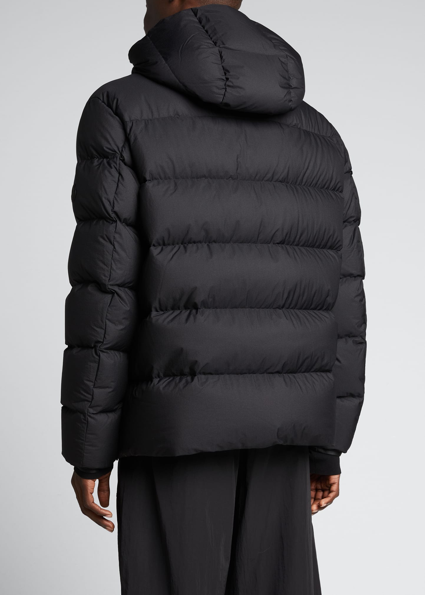 Moncler Men's Giraud Asymmetric-Zip Puffer Jacket - Bergdorf Goodman