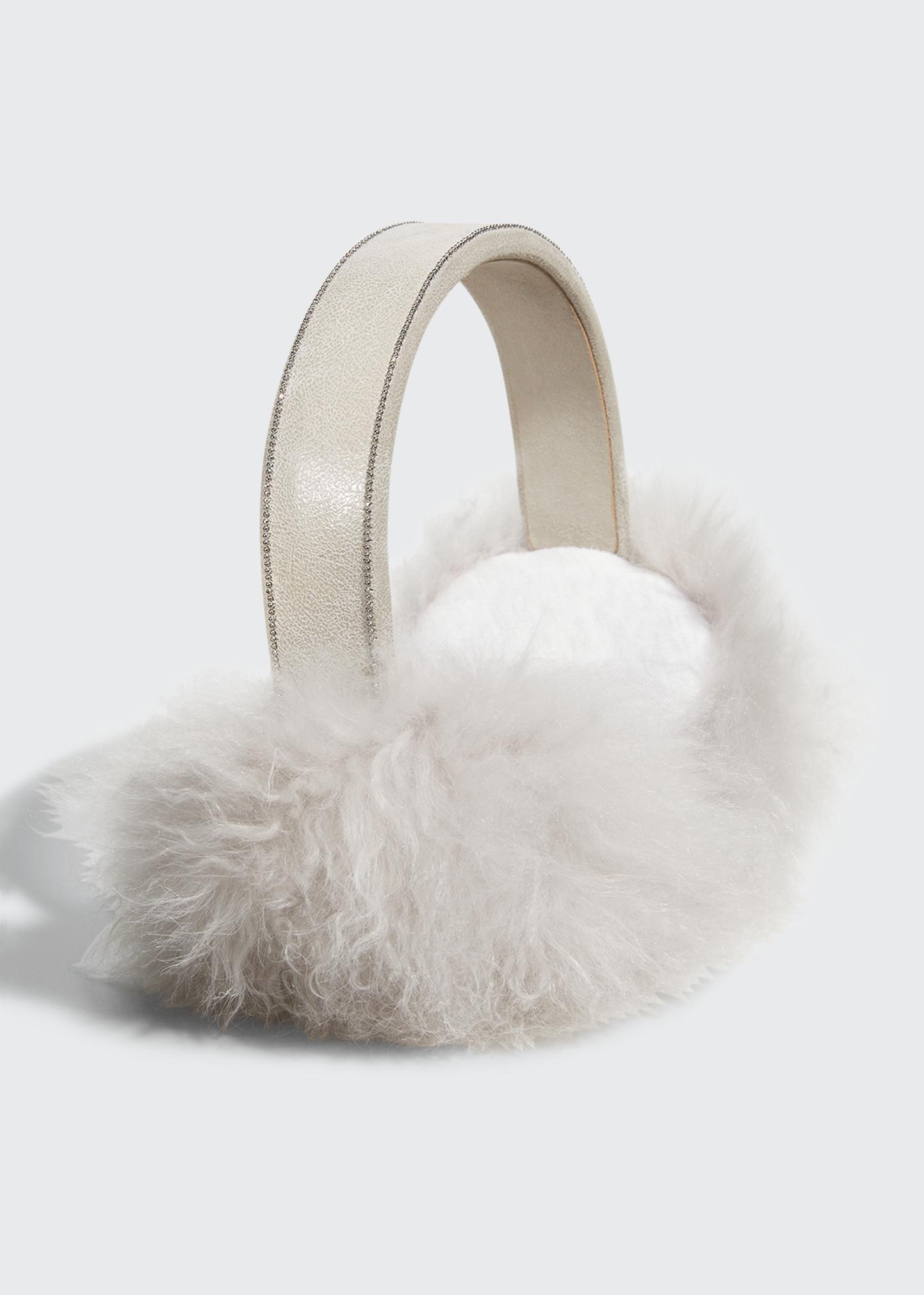 Surell Shearling Earmuffs White NWOT Amazon.com: surell: Winter Accessories main image 2