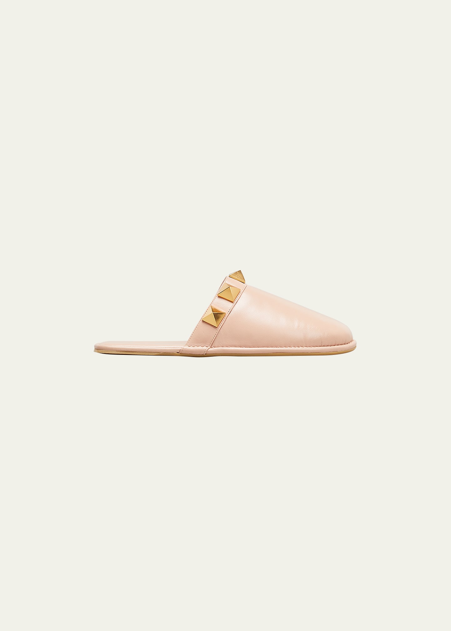 valentino roman stud slippers