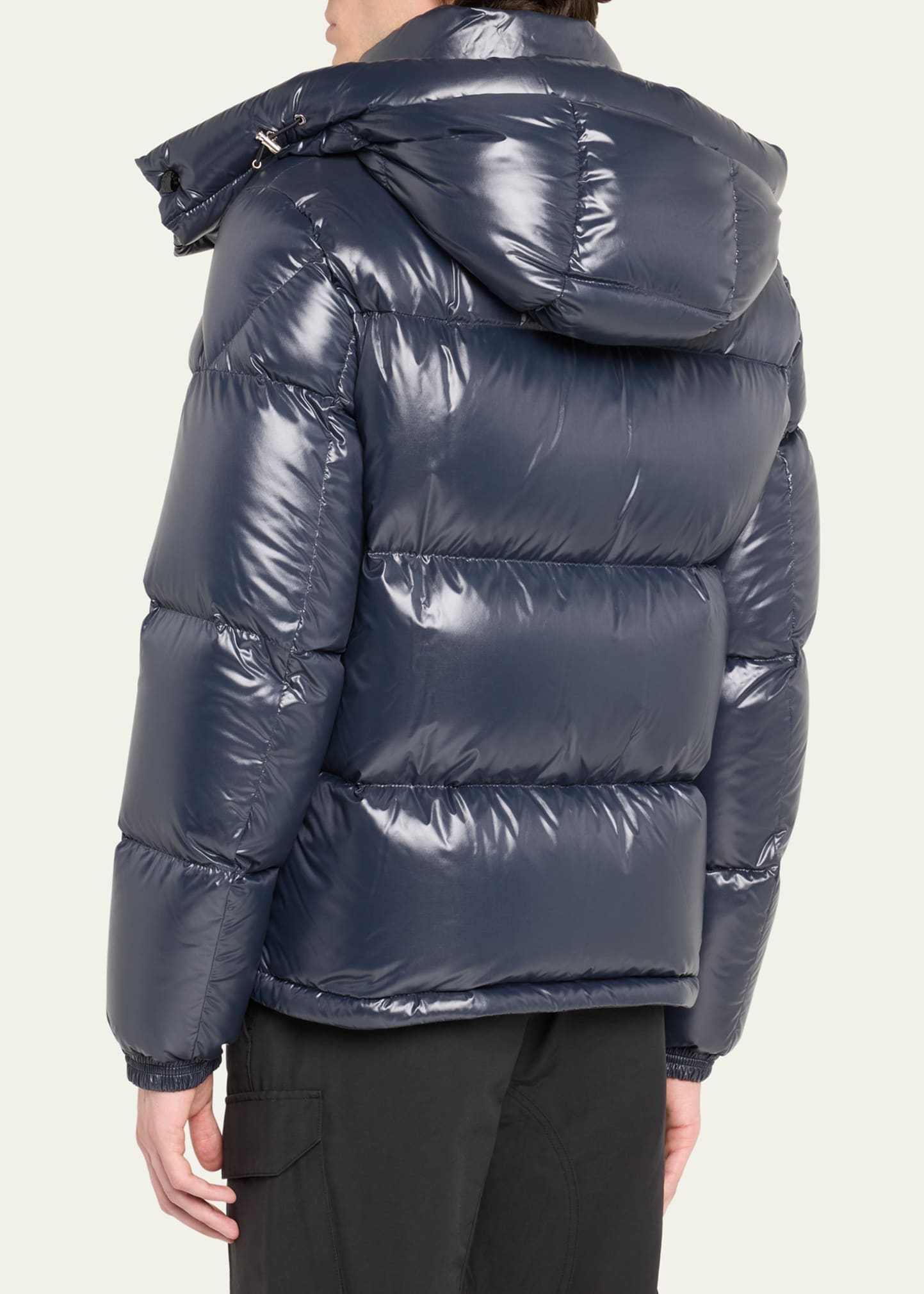 MONCLER　セール DORFMAN Moncler Men's Montbeliard Shiny Nylon Jacket - Bergdorf Goodman