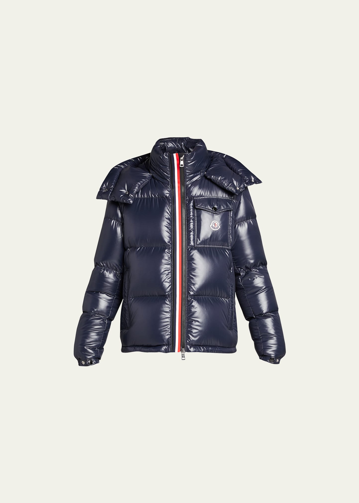 Moncler Men's Montbeliard Shiny Nylon Jacket - Bergdorf Goodman