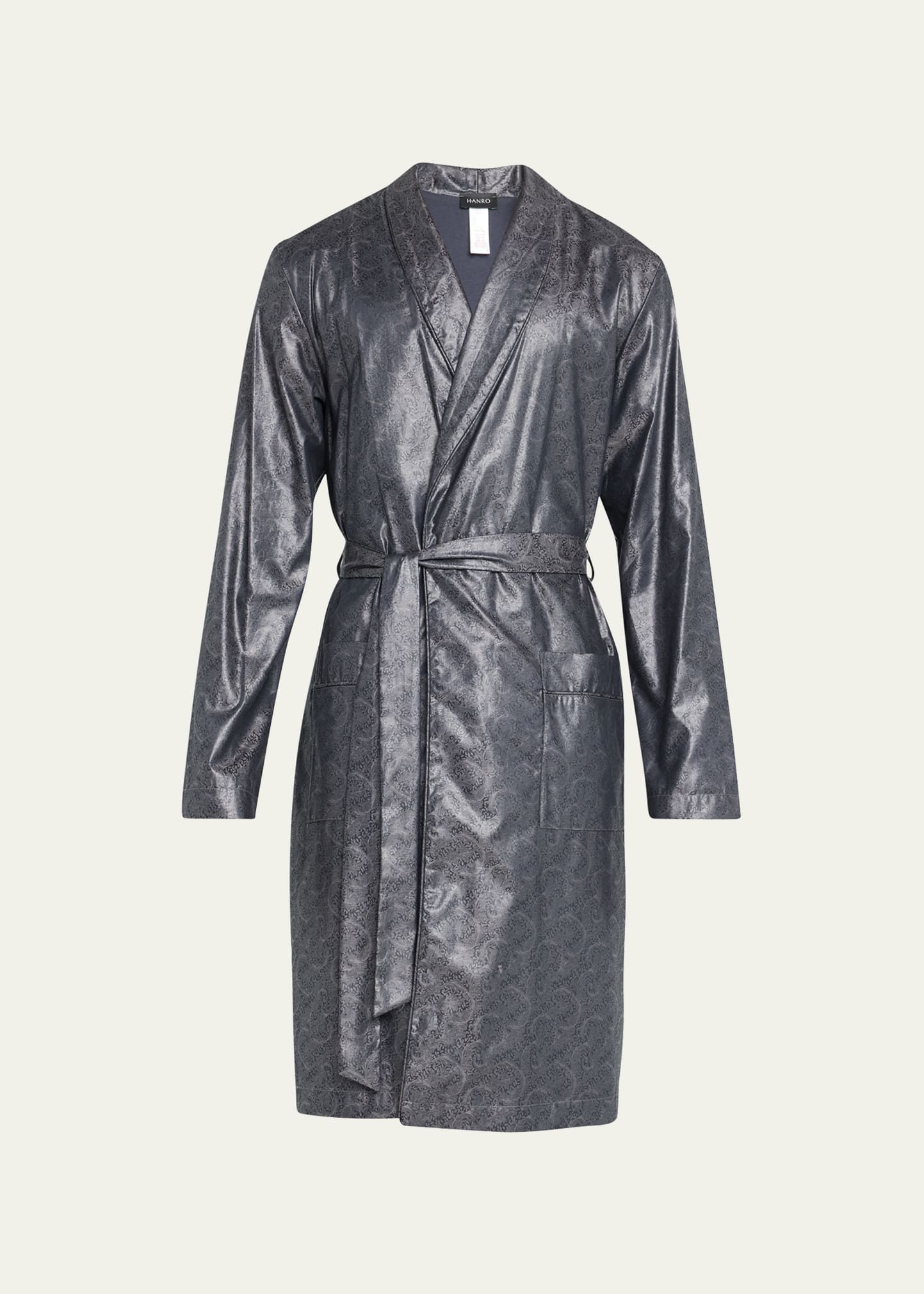 Hanro Selection Printed Cotton Robe