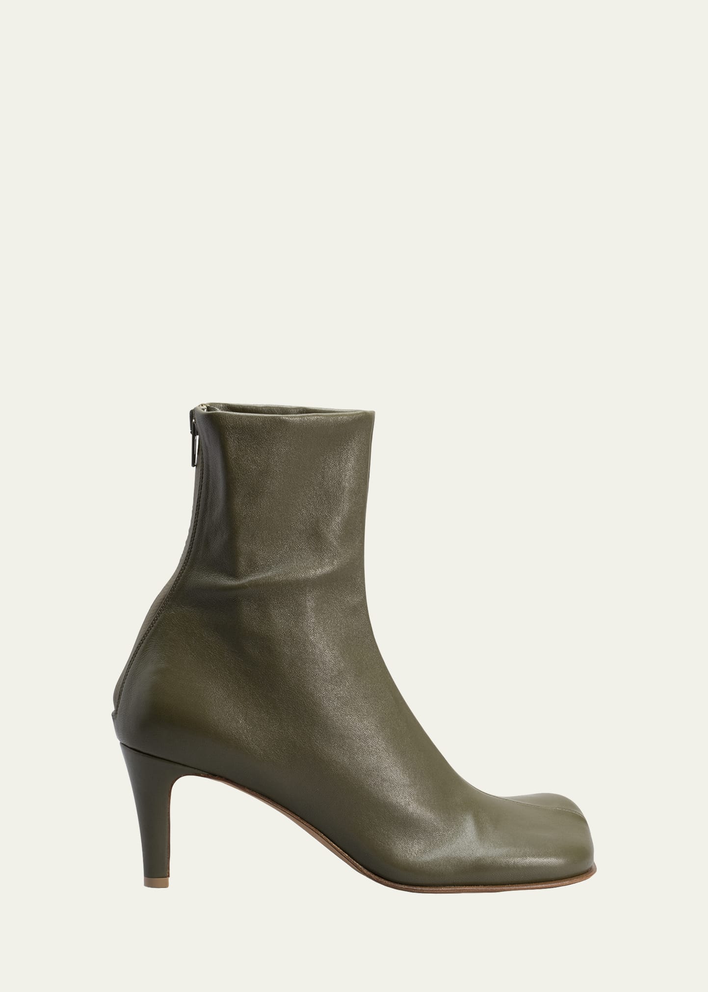 【関税＆送料込み】Bottega Veneta Shore Ankle Boots Shoes Bottega Veneta Lewis Leather Square-Toe Ankle Boots
