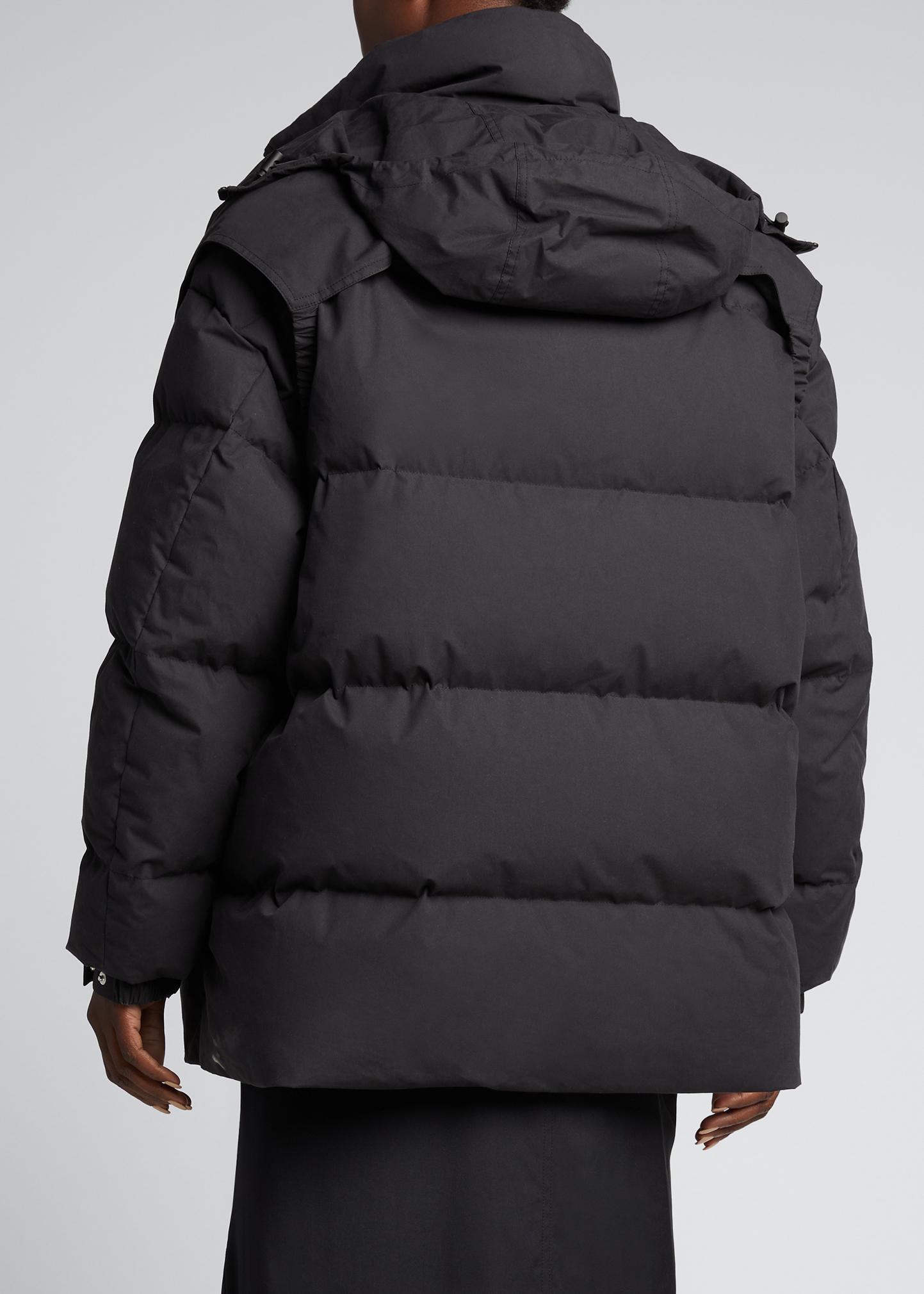 Bottega Veneta Frosted Poplin Puffer Jacket - Bergdorf Goodman