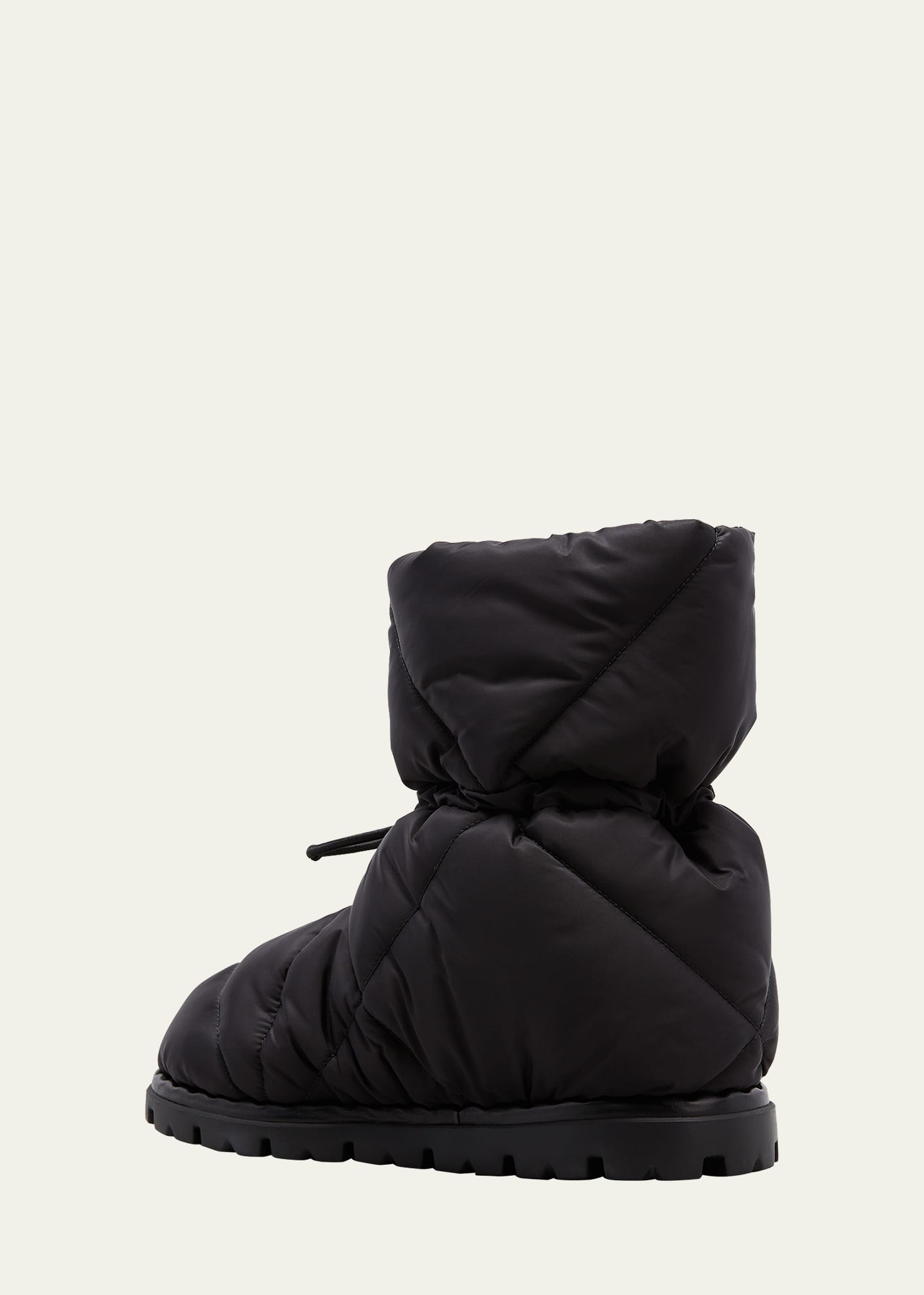 Prada Blow Quilted Nylon Snow Booties Bergdorf Goodman