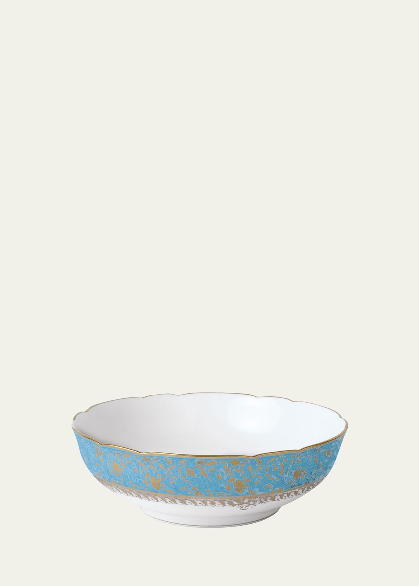 Bernardaud Eden Turquoise Salad Bowl, 10"