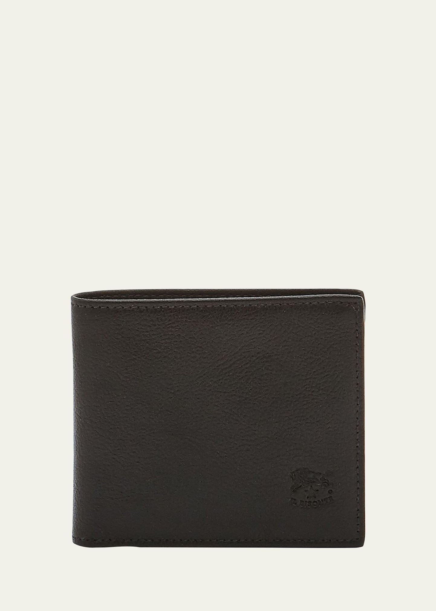 Loewe Men's Leather Bifold Wallet with Zip Coin Pocket - Bergdorf Goodman