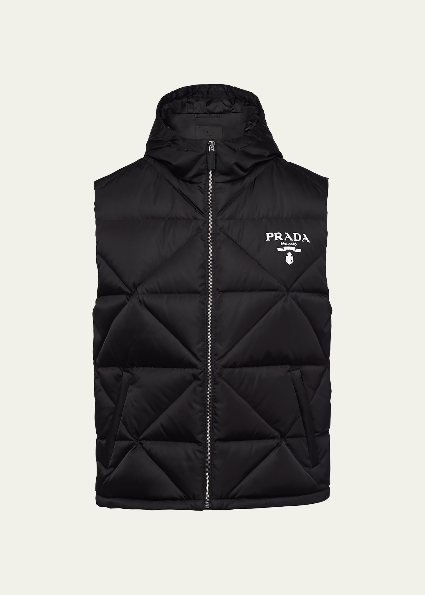 トップス special! PRADA 2018FW nylon down vest Prada Re-Nylon Down Vest | Saks Fifth Avenue