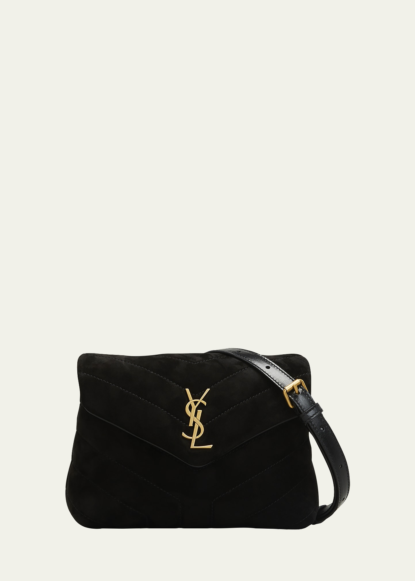 Yves Saint Laurent Bags | Ysl Mini Loulou Toy Quilted Velvet Crossbody Bag