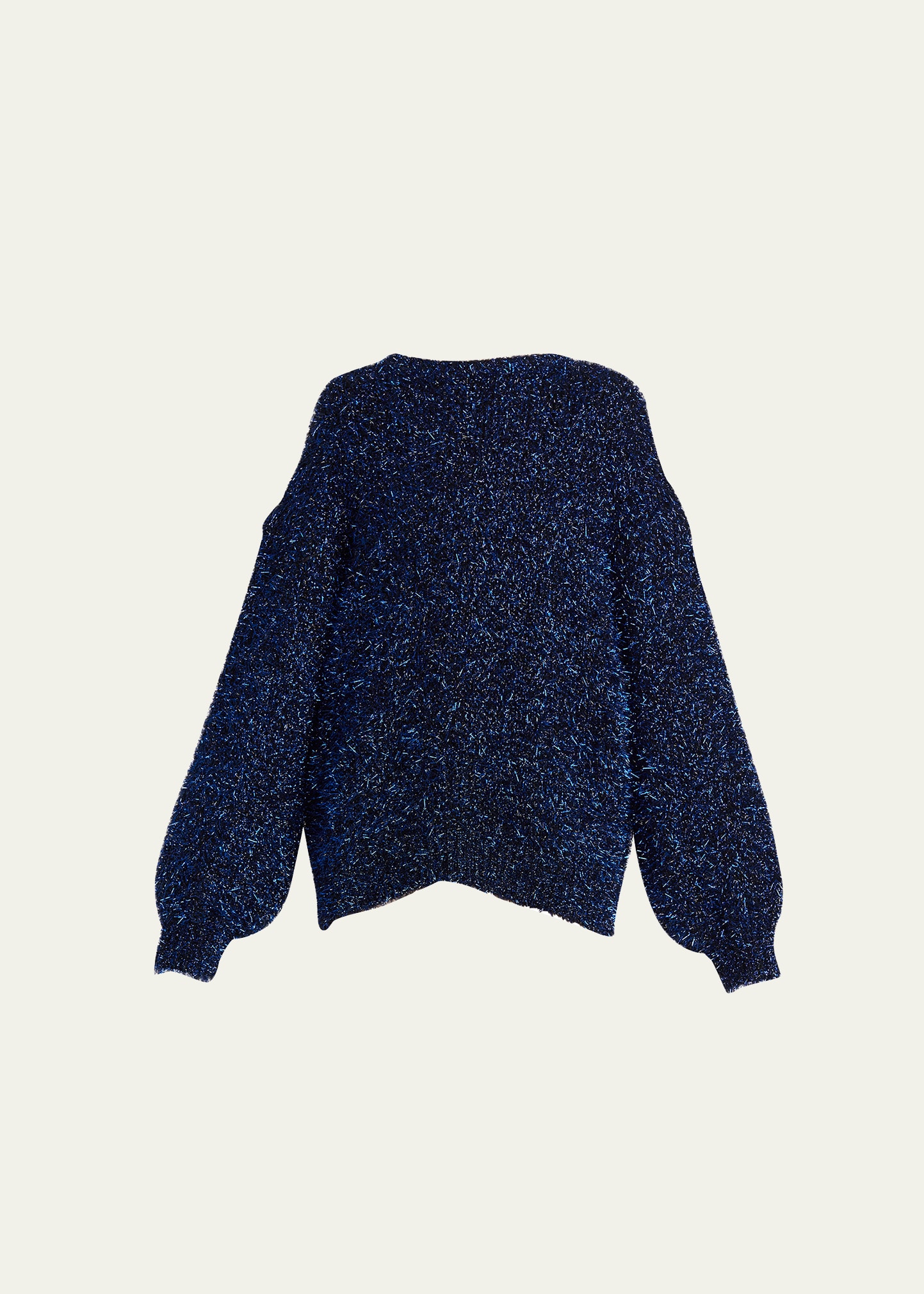 Dries Van Noten Tinsel Knit Loose Sweater - Bergdorf Goodman