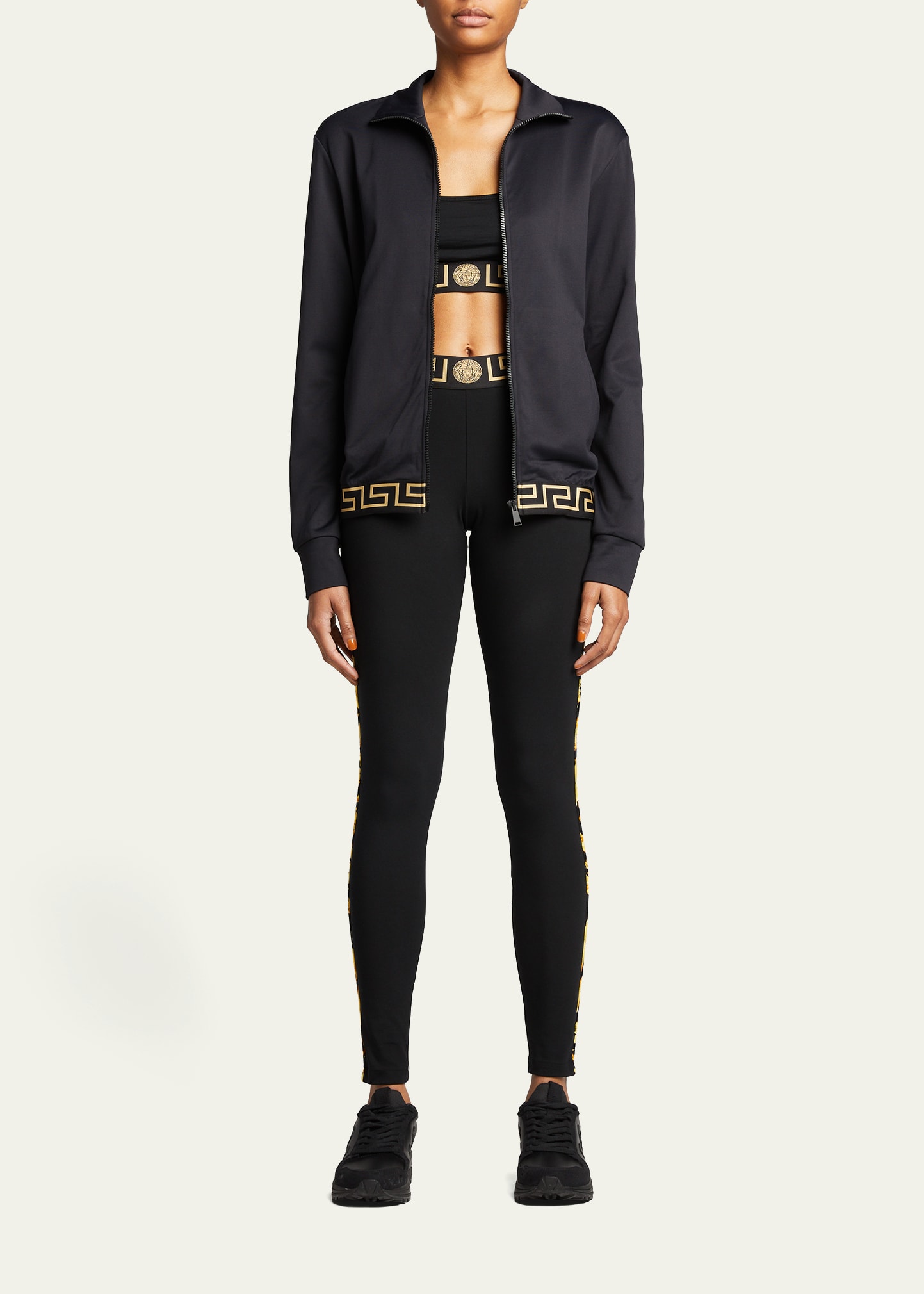 Versace Greca Border Track Jacket - Bergdorf Goodman