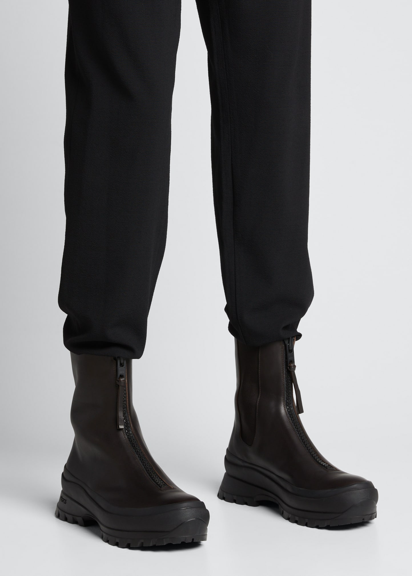 Jil Sander Men's Boston Zip Hiking Ankle Boots - Bergdorf Goodman