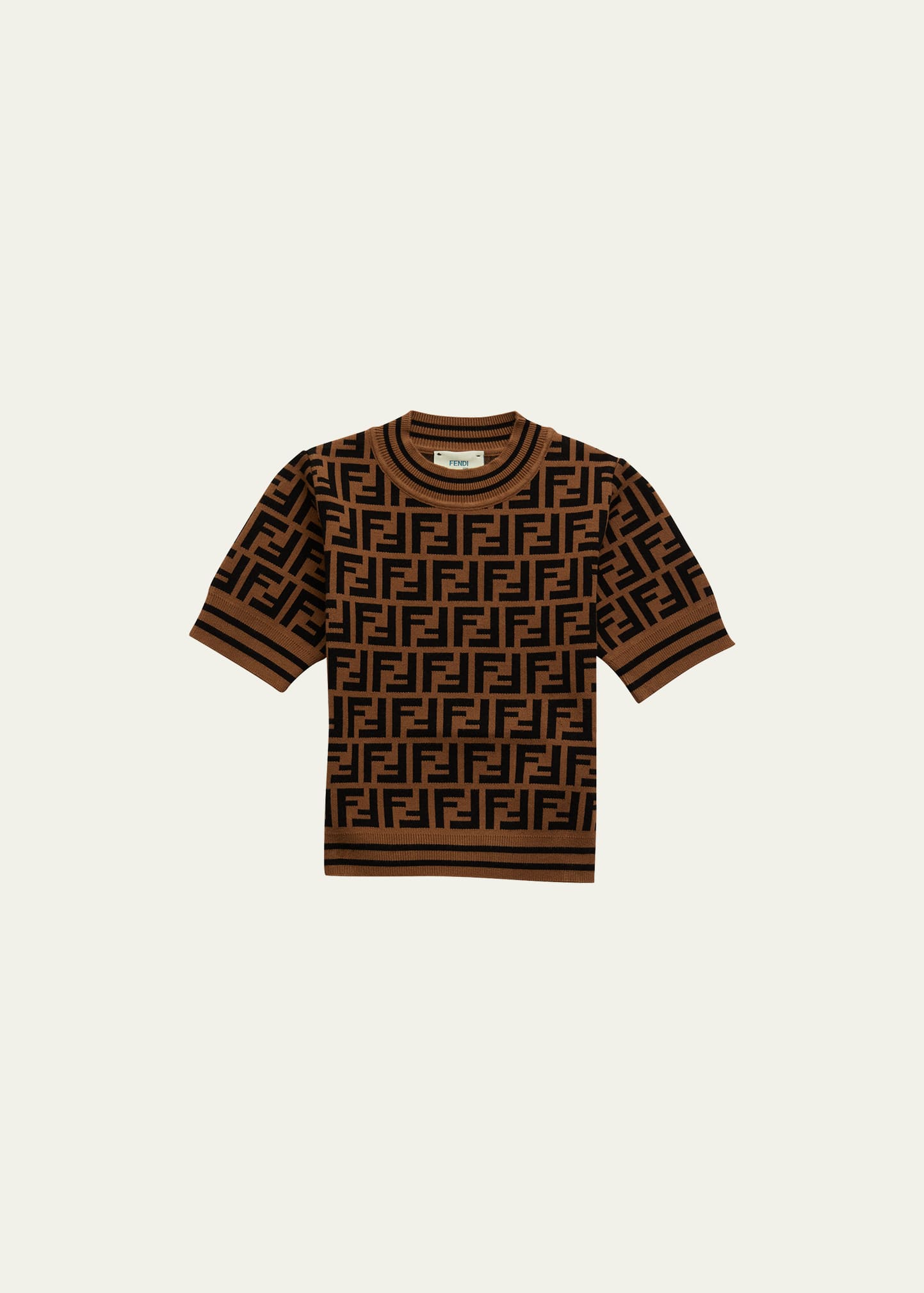 Fendi short sleeve sweater hotsell