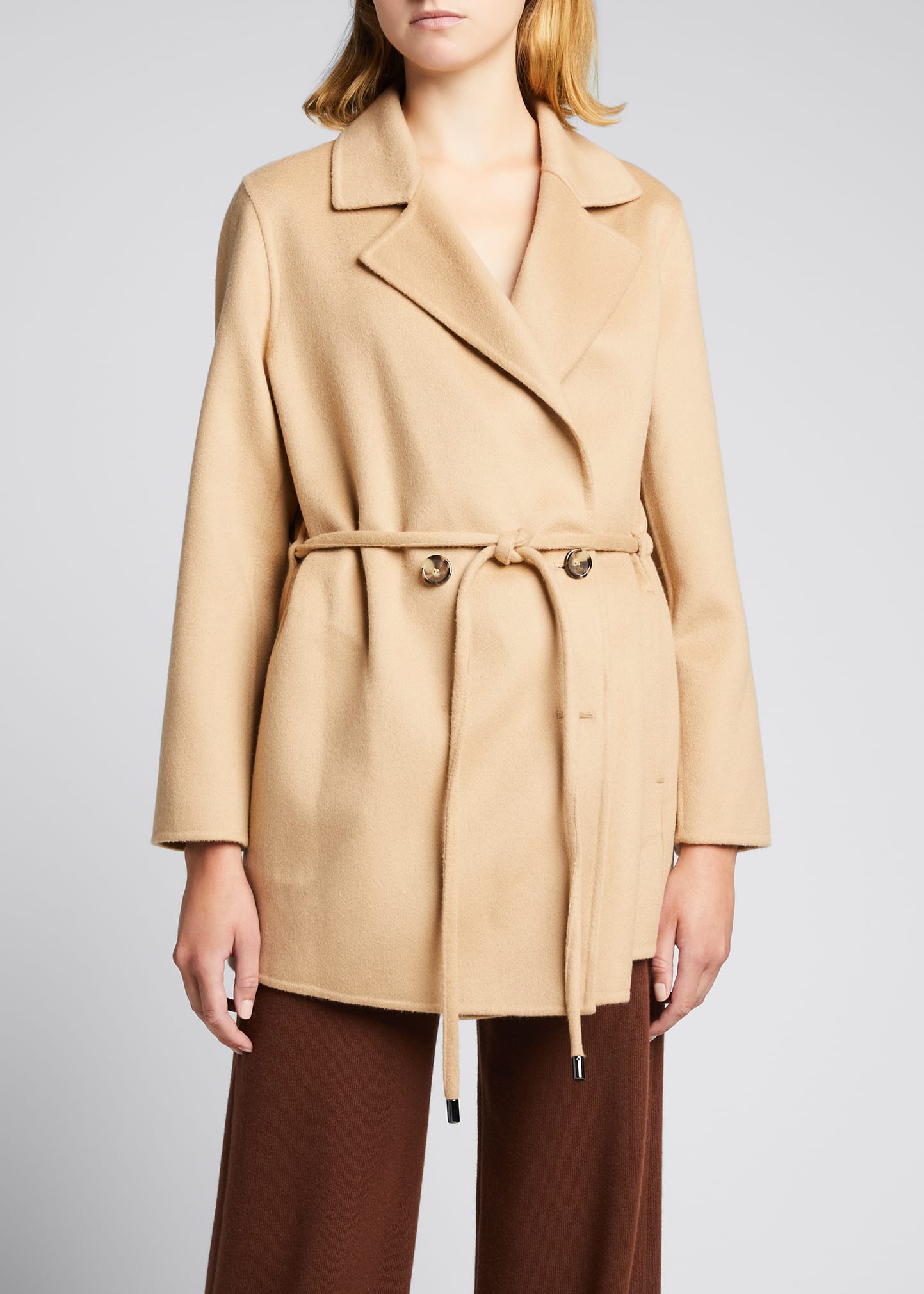 Theory Clairene D Luxe New Divide Coat - Bergdorf Goodman