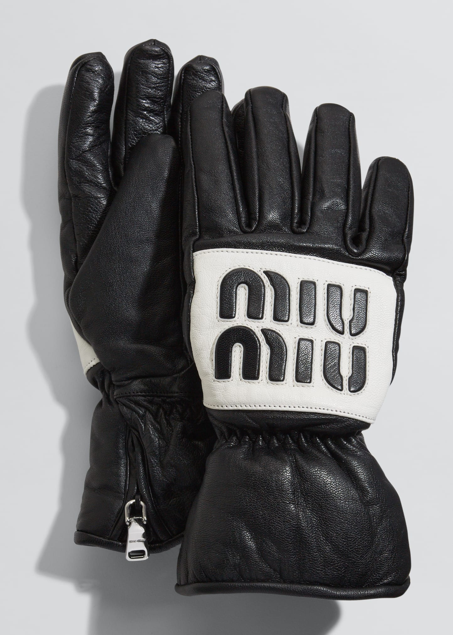 【関税&送料込】Miu Miu Black Nappa Leather Gloves Miu Miu Black Nappa Leather Glove – LOZURI®