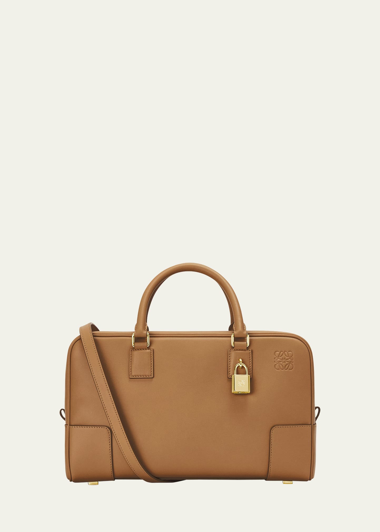 ア*マ様 LOEWE ANAGRAM レザー ブリーフケース A4対応 LOEWE ロエベ アナグラム ビジネスバッグ ブラウン レザー ブリーフ