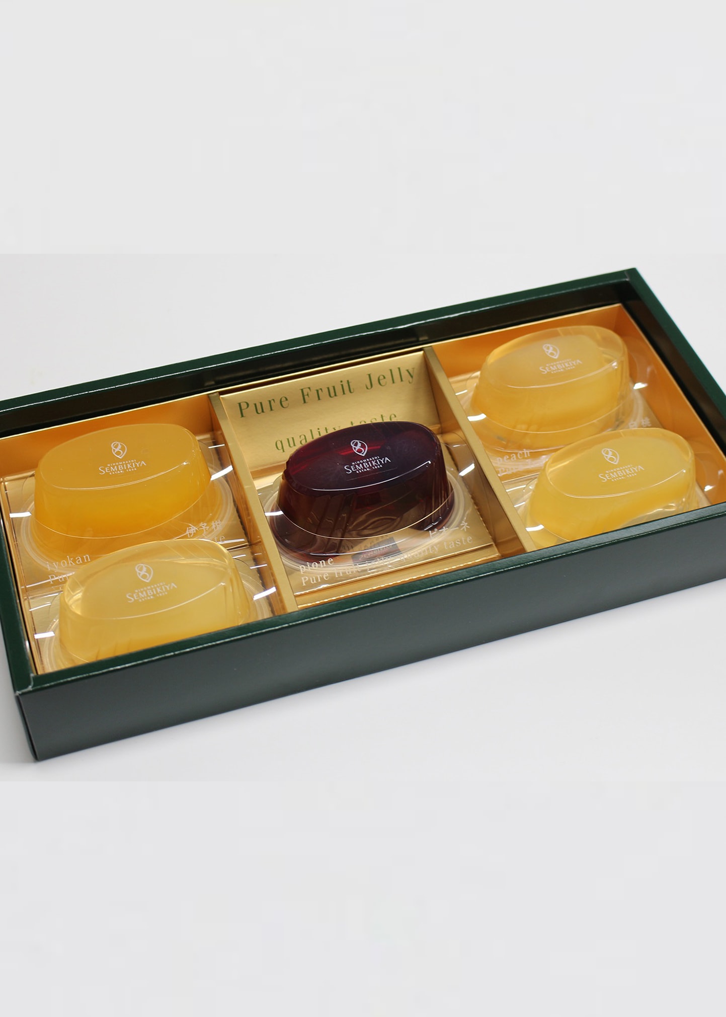 SEMBIKIYA SOHONTEN Sembikiya Pure Fruit Jelly Assortment Box
