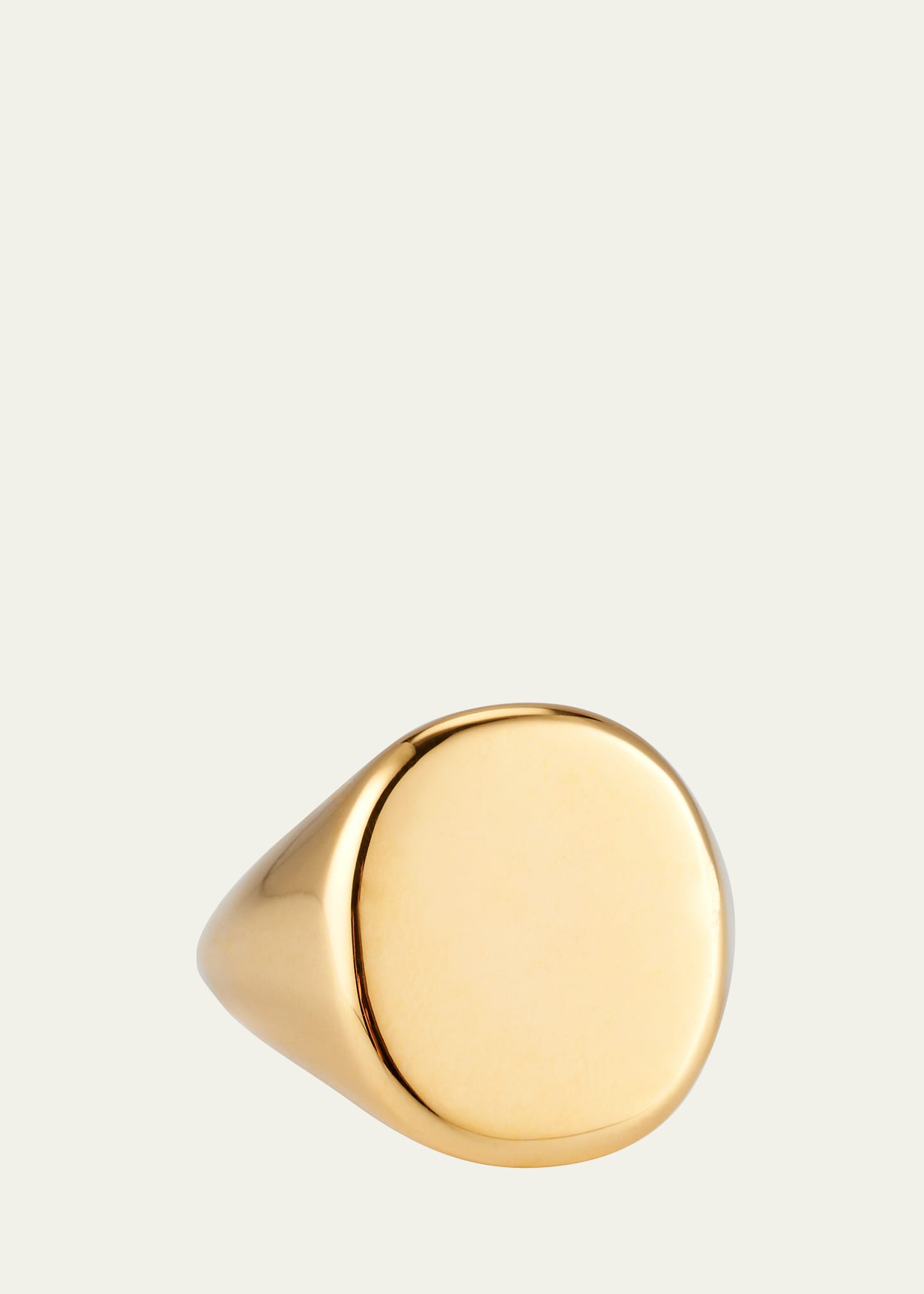 Hoorsenbuhs 18k Yellow Gold Signet Ring
