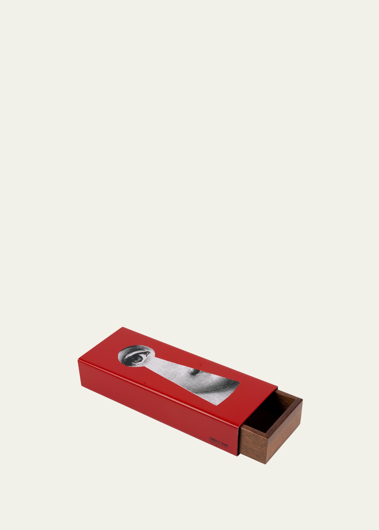 小物入れ fornasetti Fornasetti Serratura Keyhole Red Box - Bergdorf Goodman