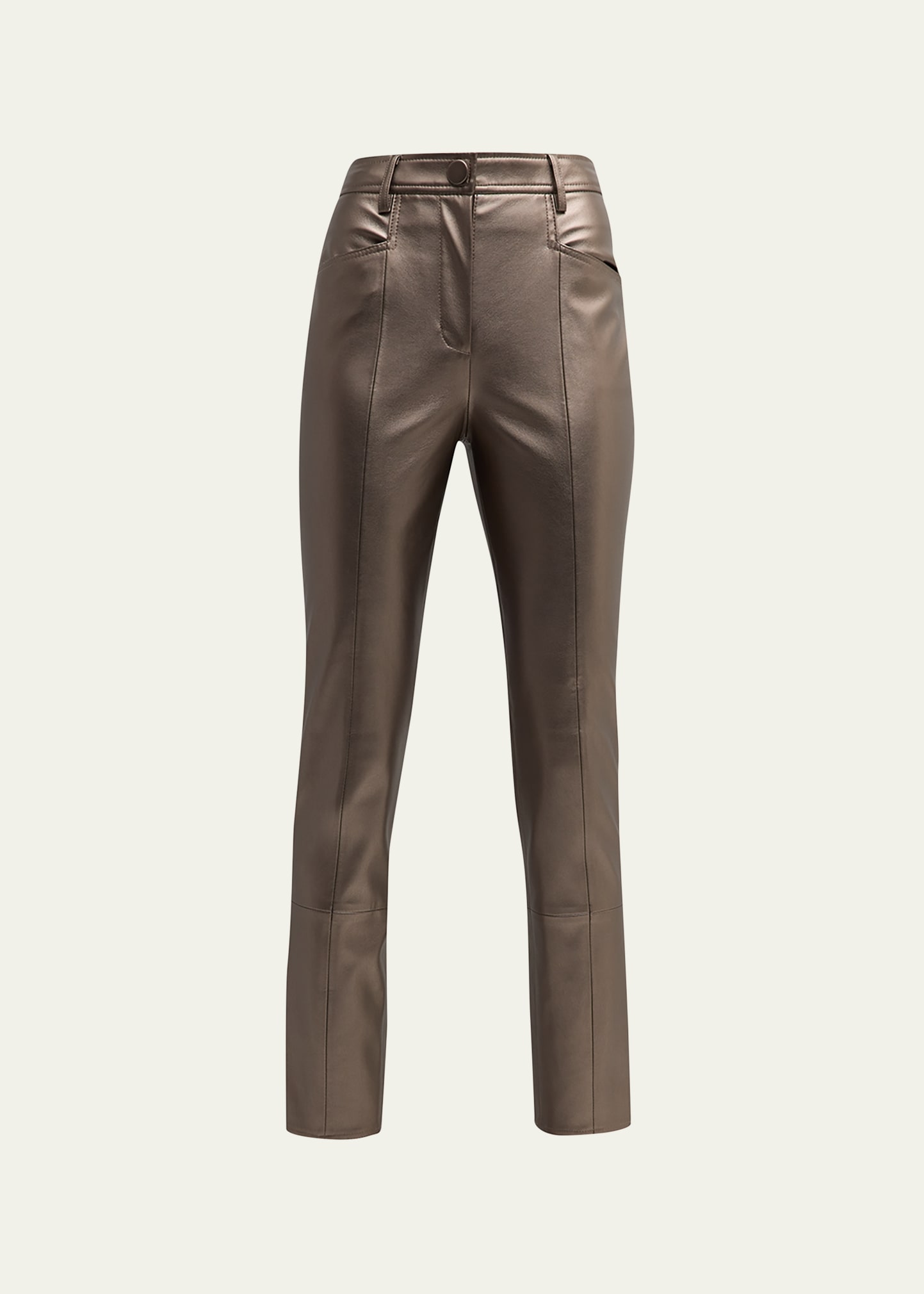 Milly Rue Vegan Leather Pants