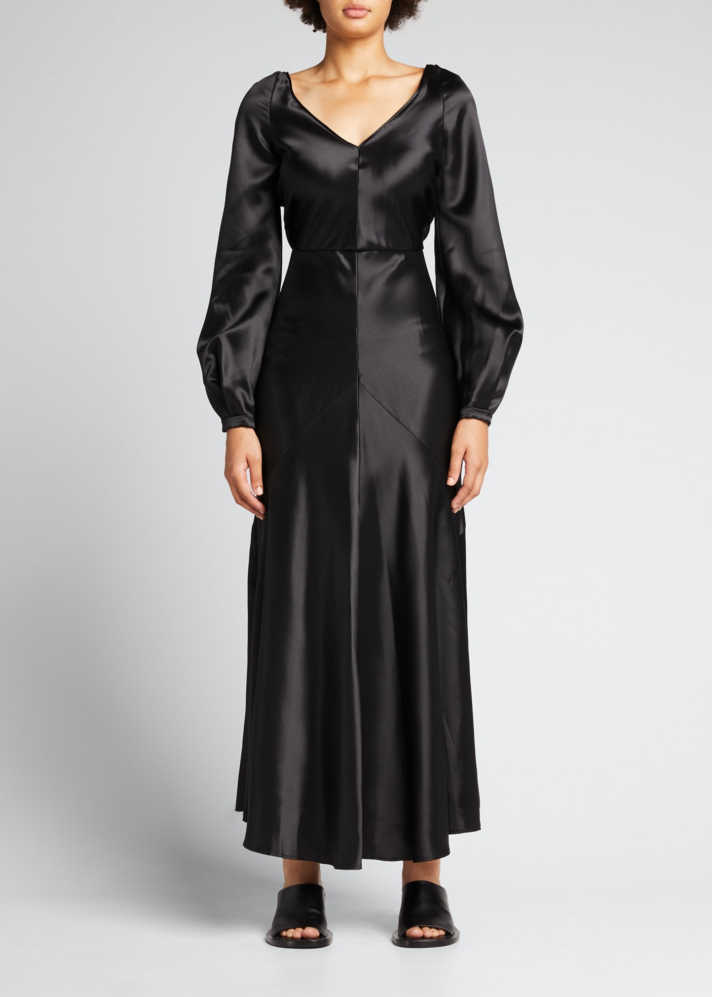Gabriela Hearst Peyton Cutout Silk Midi Dress - Big Apple Buddy