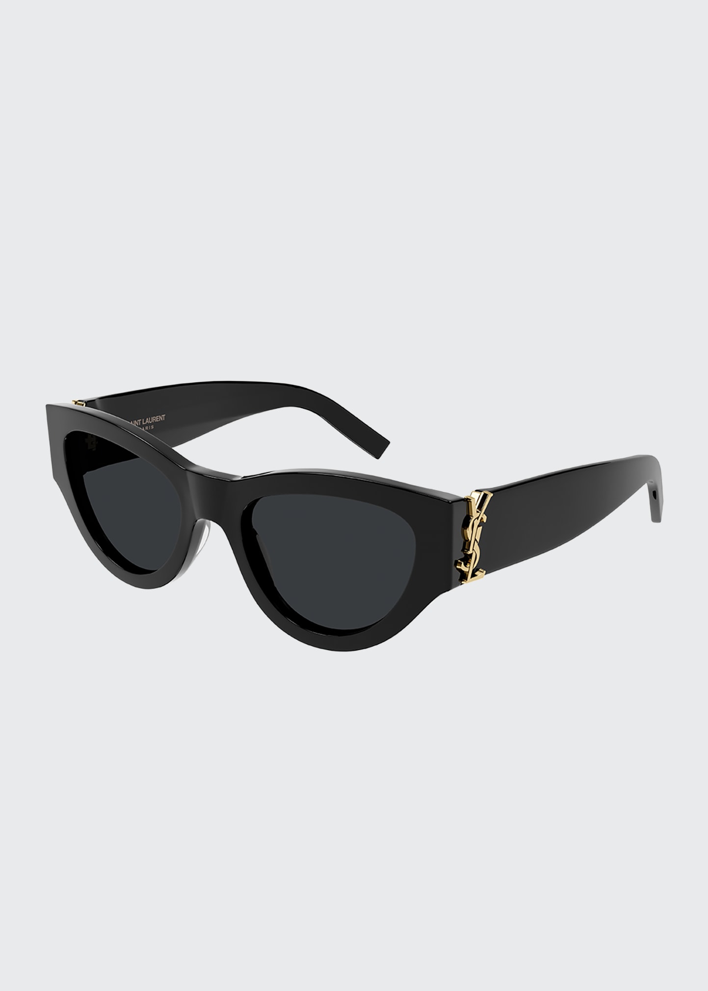 Saint Laurent YSL Rimless Square Metal Sunglasses - Bergdorf Goodman
