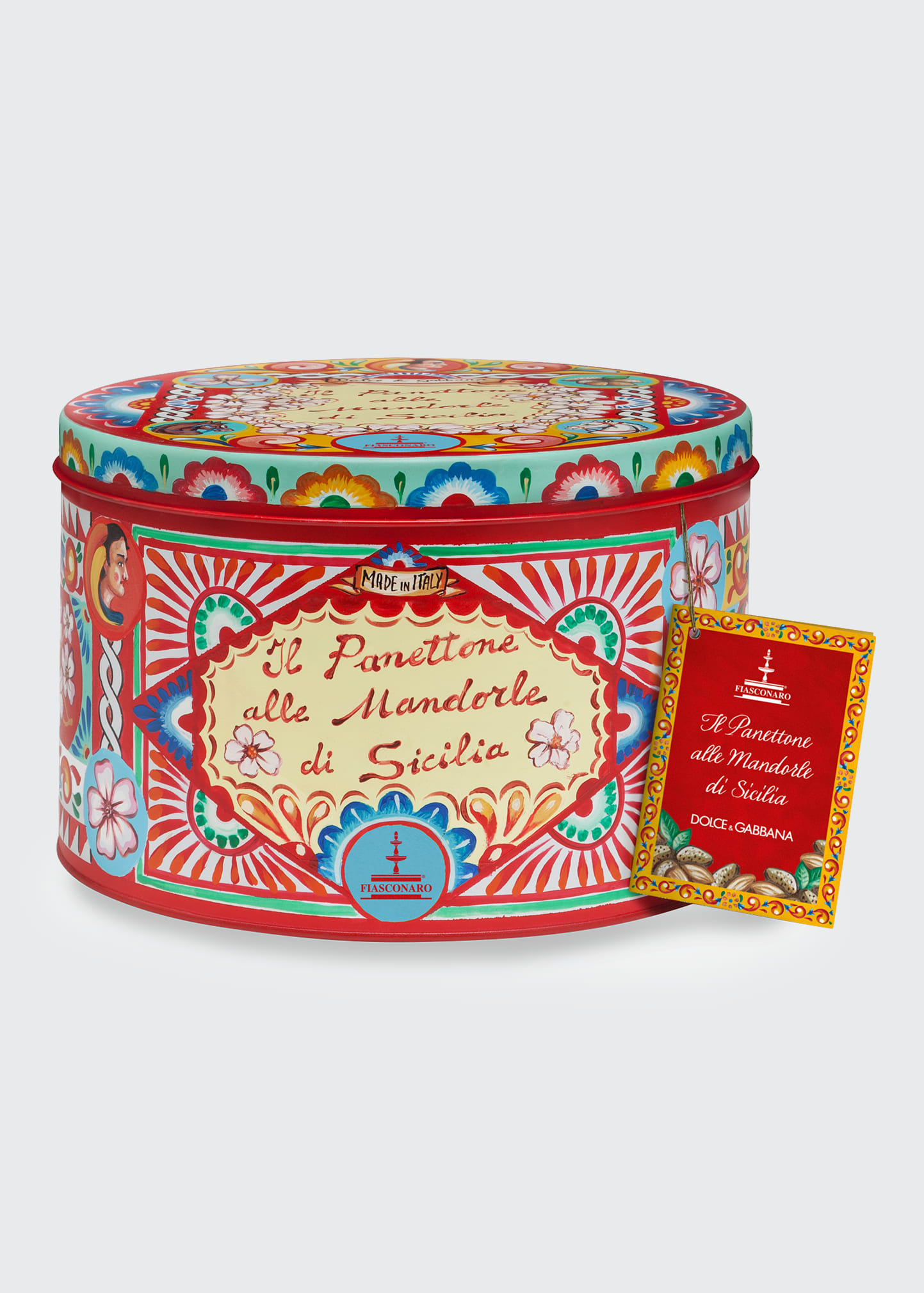 Dolce e Gabbana Panettone Agrumi e Zafferano gr.500 Scatola Latta - -  Beccafico Drink Store