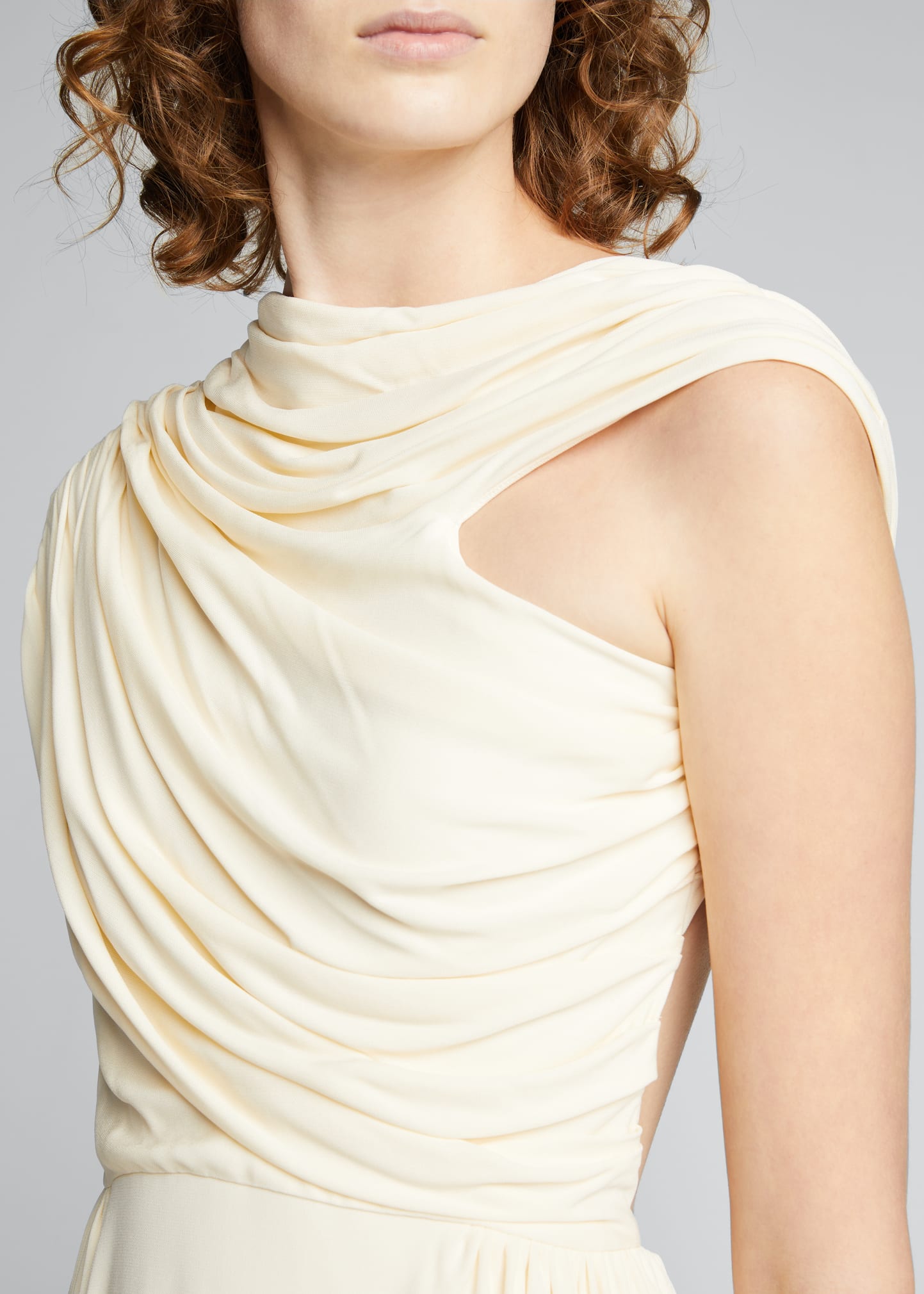 heavy jersey maxi dress Los Angeles Apparel main image 1